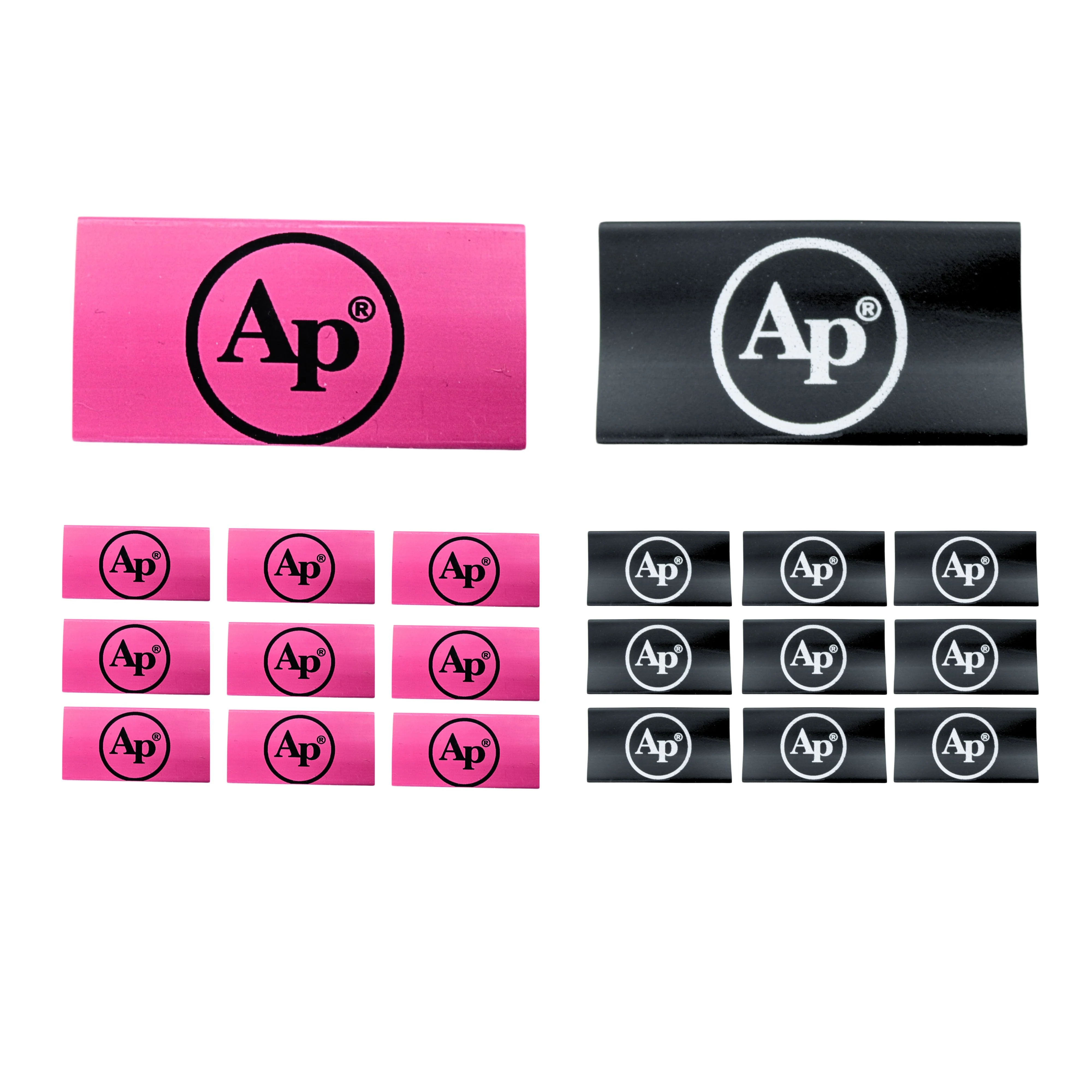 0 Gauge 3:1 Heat Shrink with Audiopipe Logo Black/Red 20 Pack - Image 2