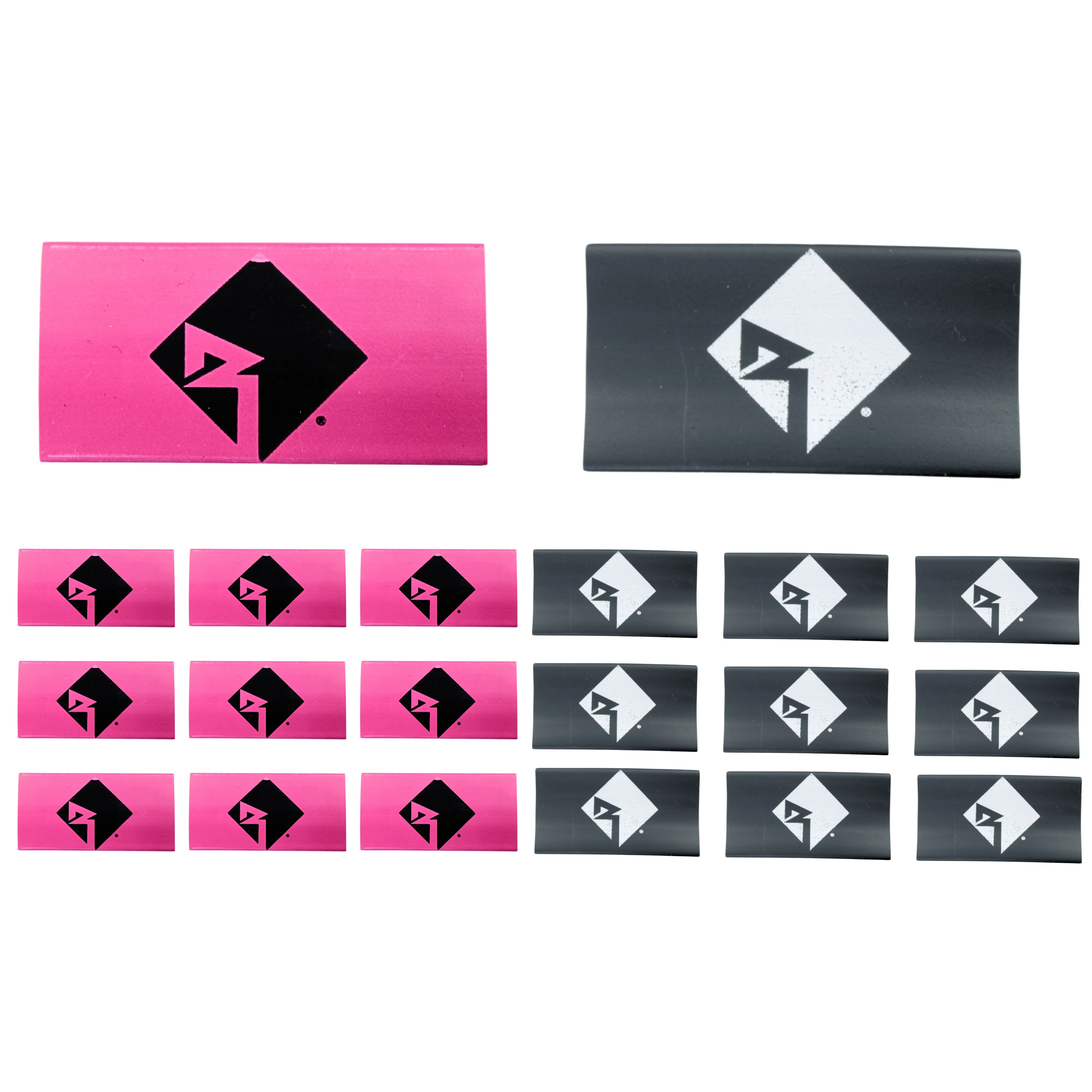 0 Gauge 3:1 Heat Shrink with Rockford Fosgate Logo Black/Red 20 Pack - Image 2