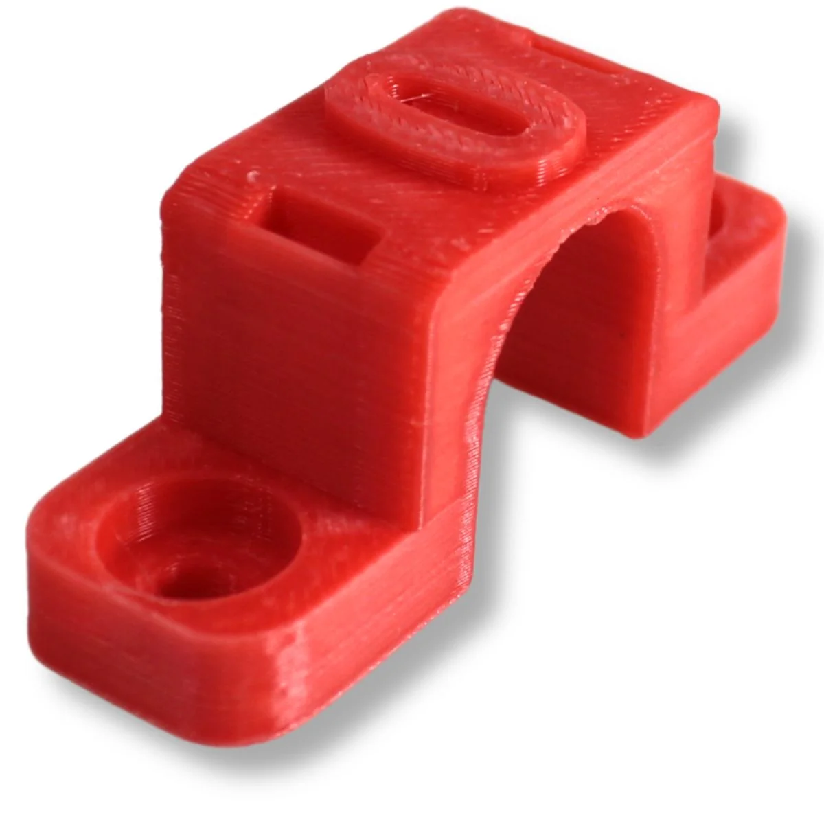1/0 Gauge Cable Management Wire Comb Single Slot Can Use w/ Cable Tie Red/Black - Image 10