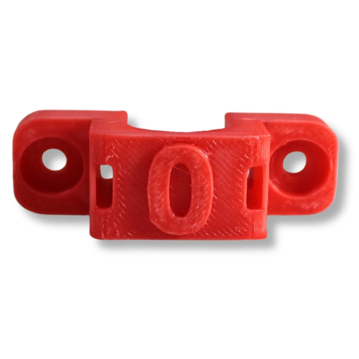 1/0 Gauge Cable Management Wire Comb Single Slot Can Use w/ Cable Tie Red/Black - Image 11