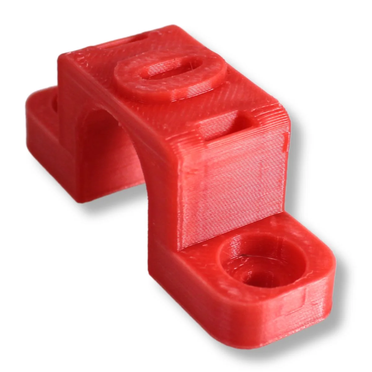 1/0 Gauge Cable Management Wire Comb Single Slot Can Use w/ Cable Tie Red/Black - Image 12