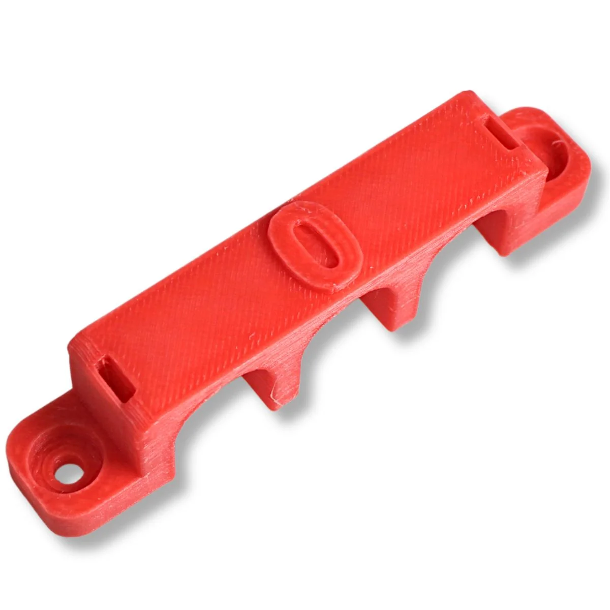 1/0 Gauge Cable Management Wire Comb Triple Slot Can Use w/ Cable Tie Red/Black - Image 10