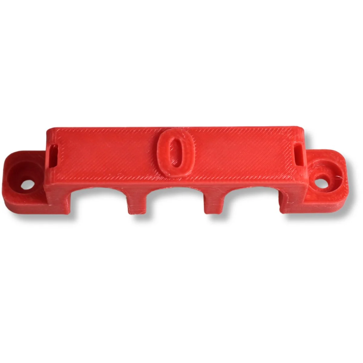 1/0 Gauge Cable Management Wire Comb Triple Slot Can Use w/ Cable Tie Red/Black - Image 11