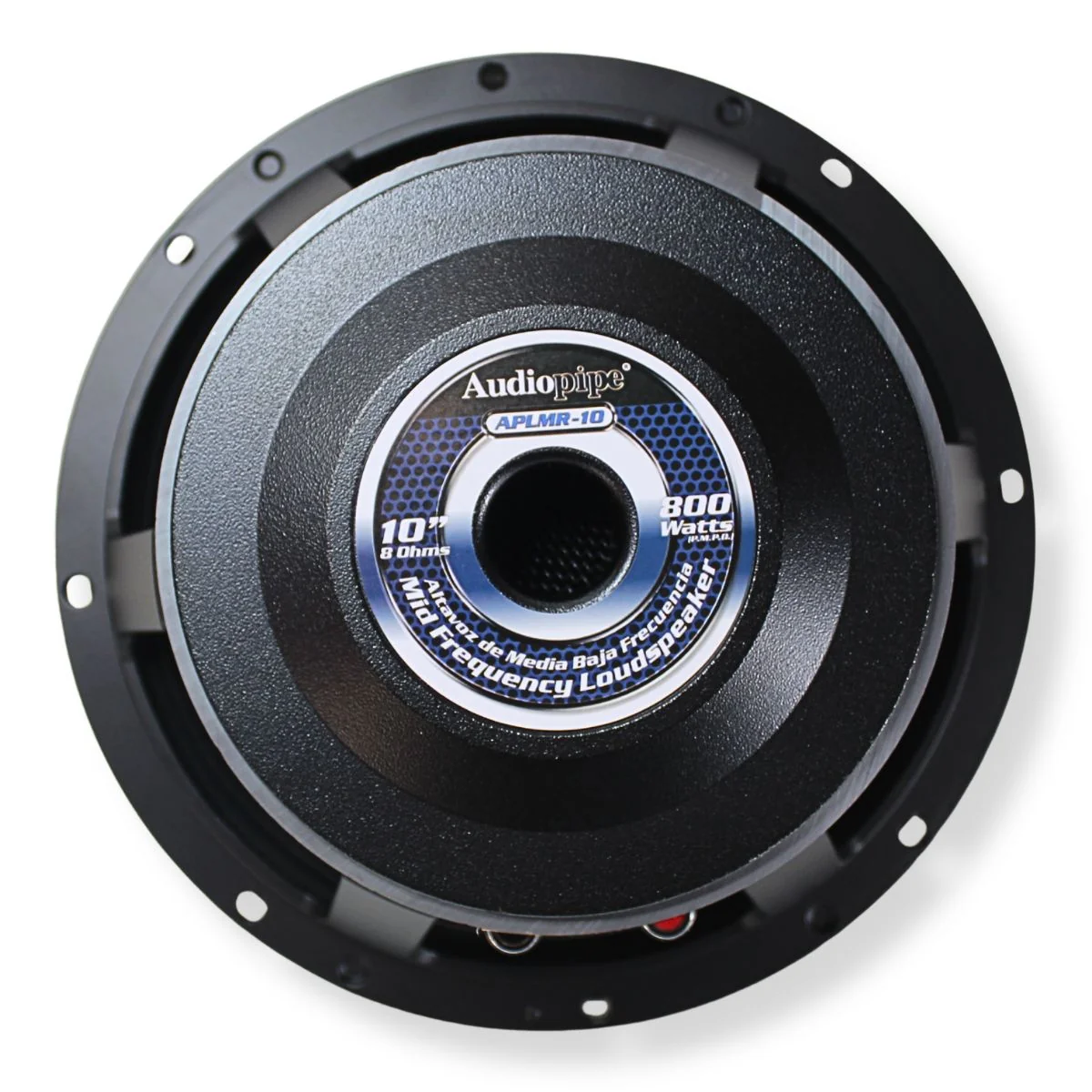 10" 400 Watt RMS 8 Ohm Midrange Loudspeaker Audiopipe APLMR-10 - Image 7