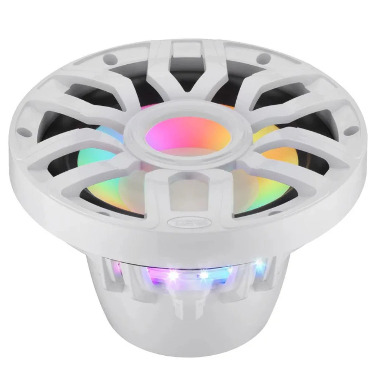 10" 500 Watt RMS 4 Ohm Marine Subwoofer w/ LED DS18 NXL-iQ10SUB White - Image 4