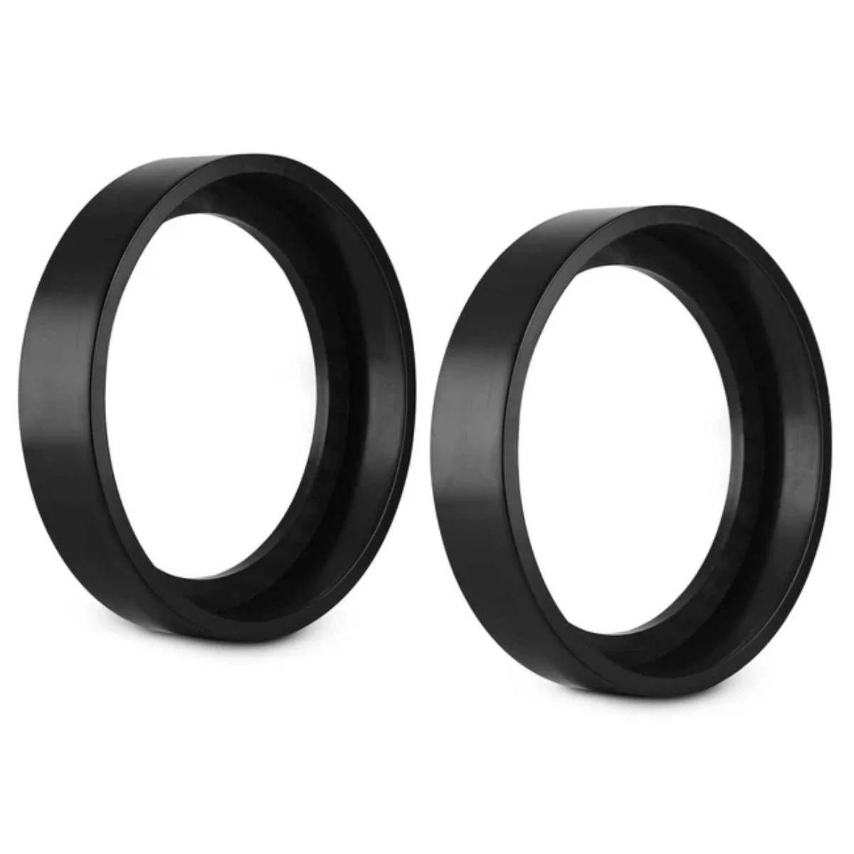 10” Harley Davidson Saddlebag Subwoofer Spacer Ring Pair ABS Paintable