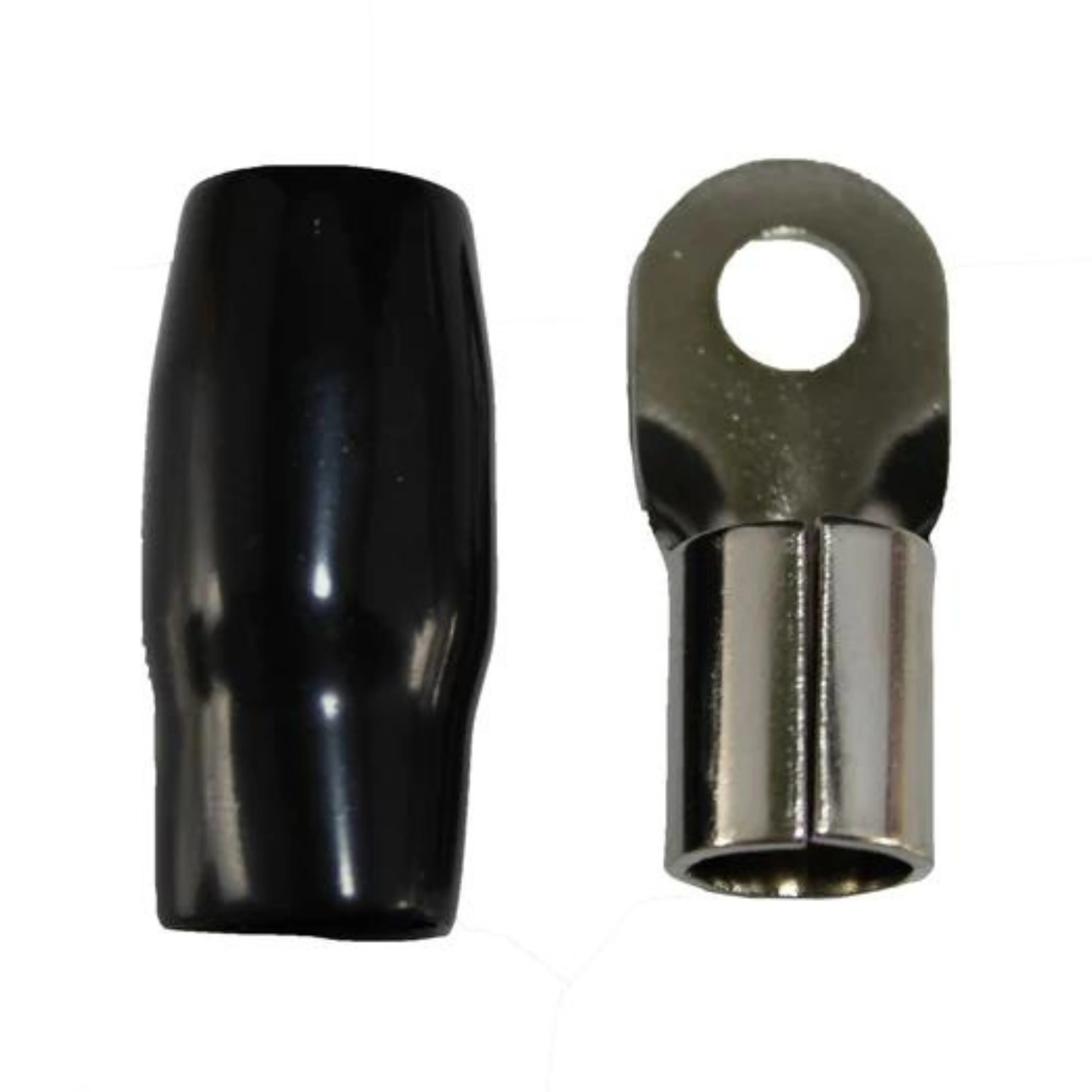 XS Power 10 Red + 10 Black 0 AWG 10.5MM Ring Terminals Nickle Plated XS-RT0L - Image 5
