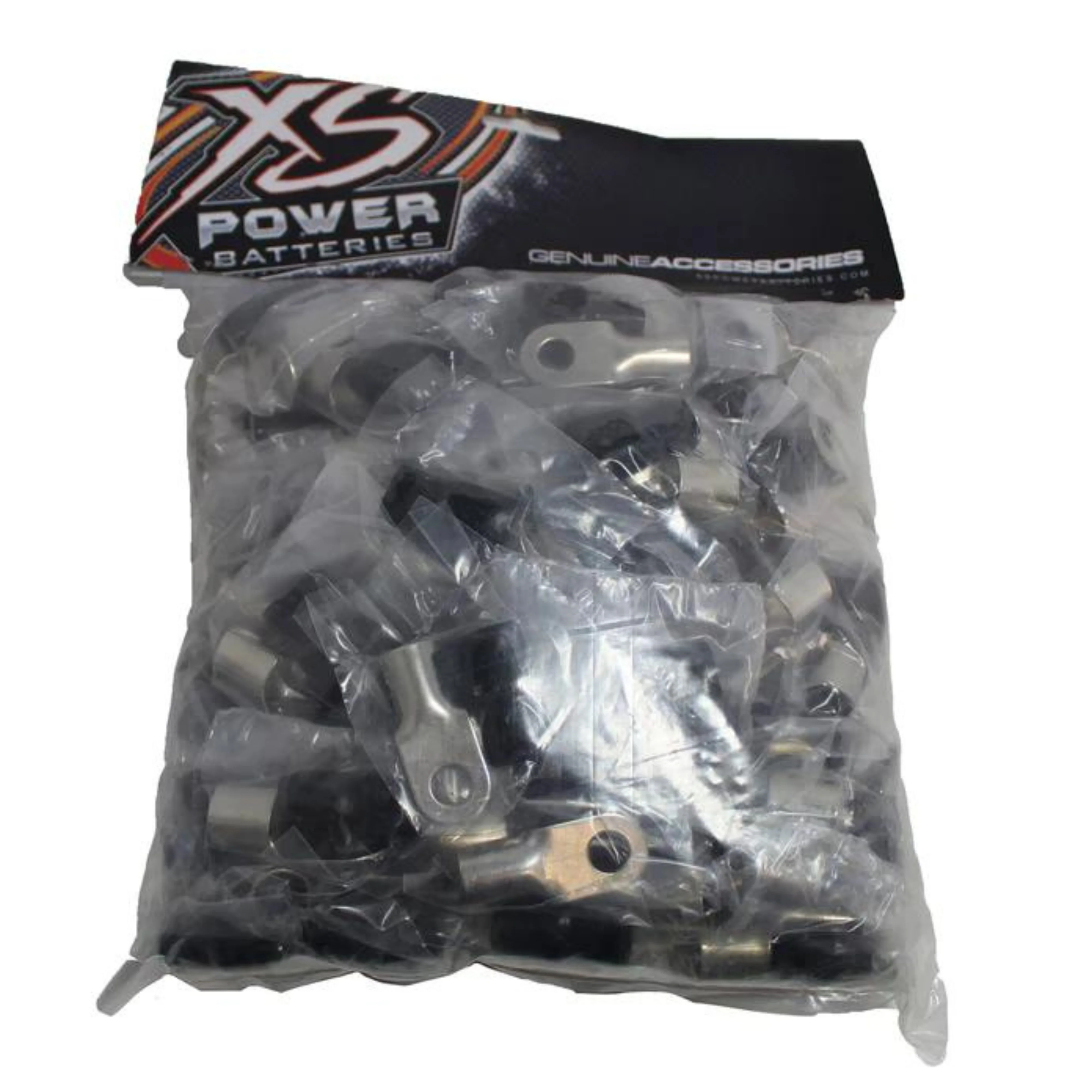 XS Power 10 Red + 10 Black 0 AWG 10.5MM Ring Terminals Nickle Plated XS-RT0L - Image 6
