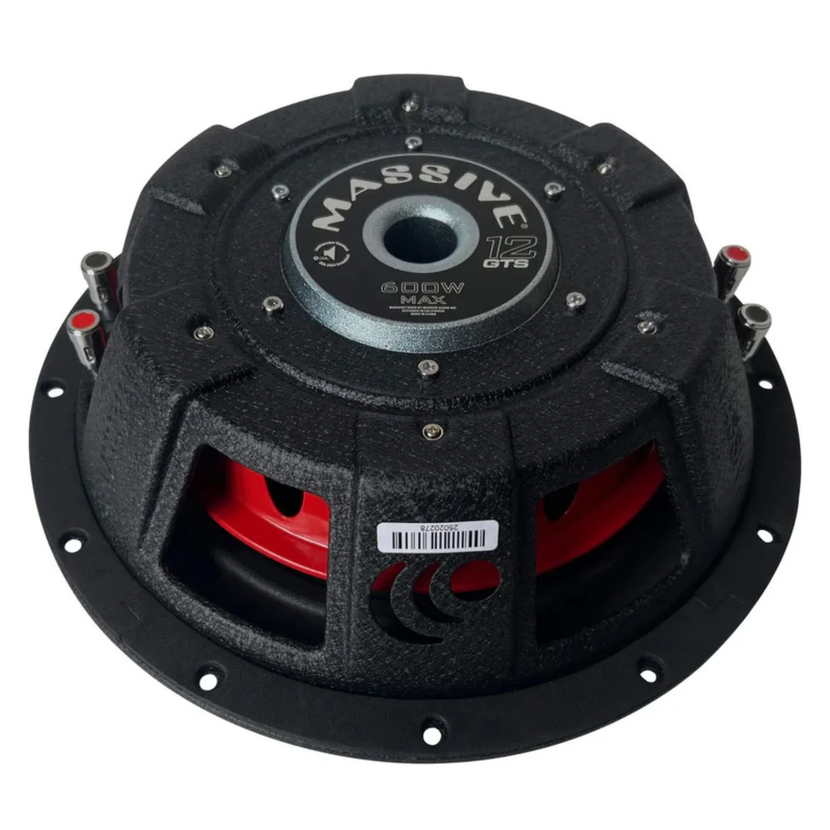 12" 350 Watt RMS Dual 4 Ohm Car Audio Subwoofer Massive Audio GTS12 - Image 3