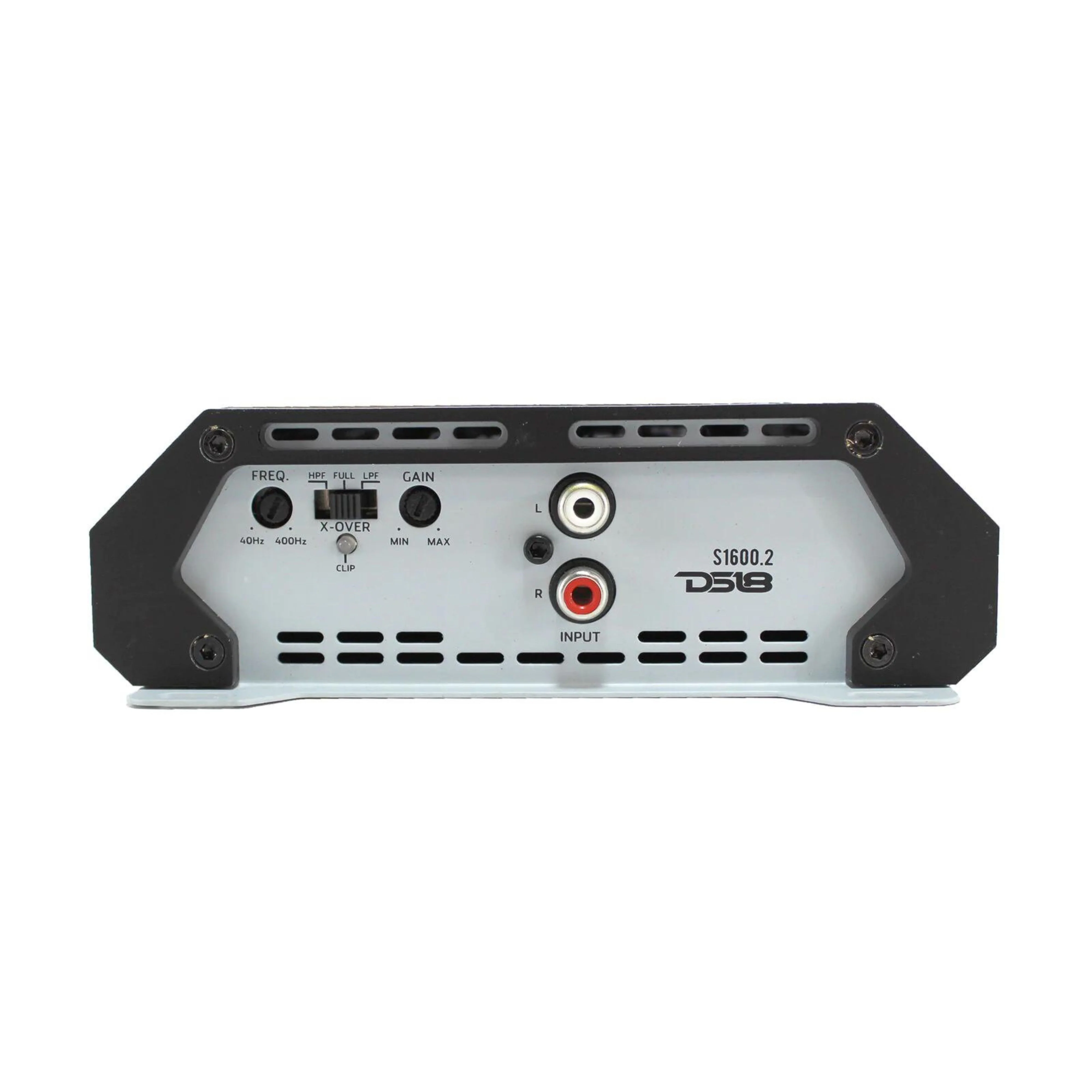 DS18 Car Audio 2 Channel Full Range Amplifier 1600 Watt Class A/B Silver S1600.2 - Image 3