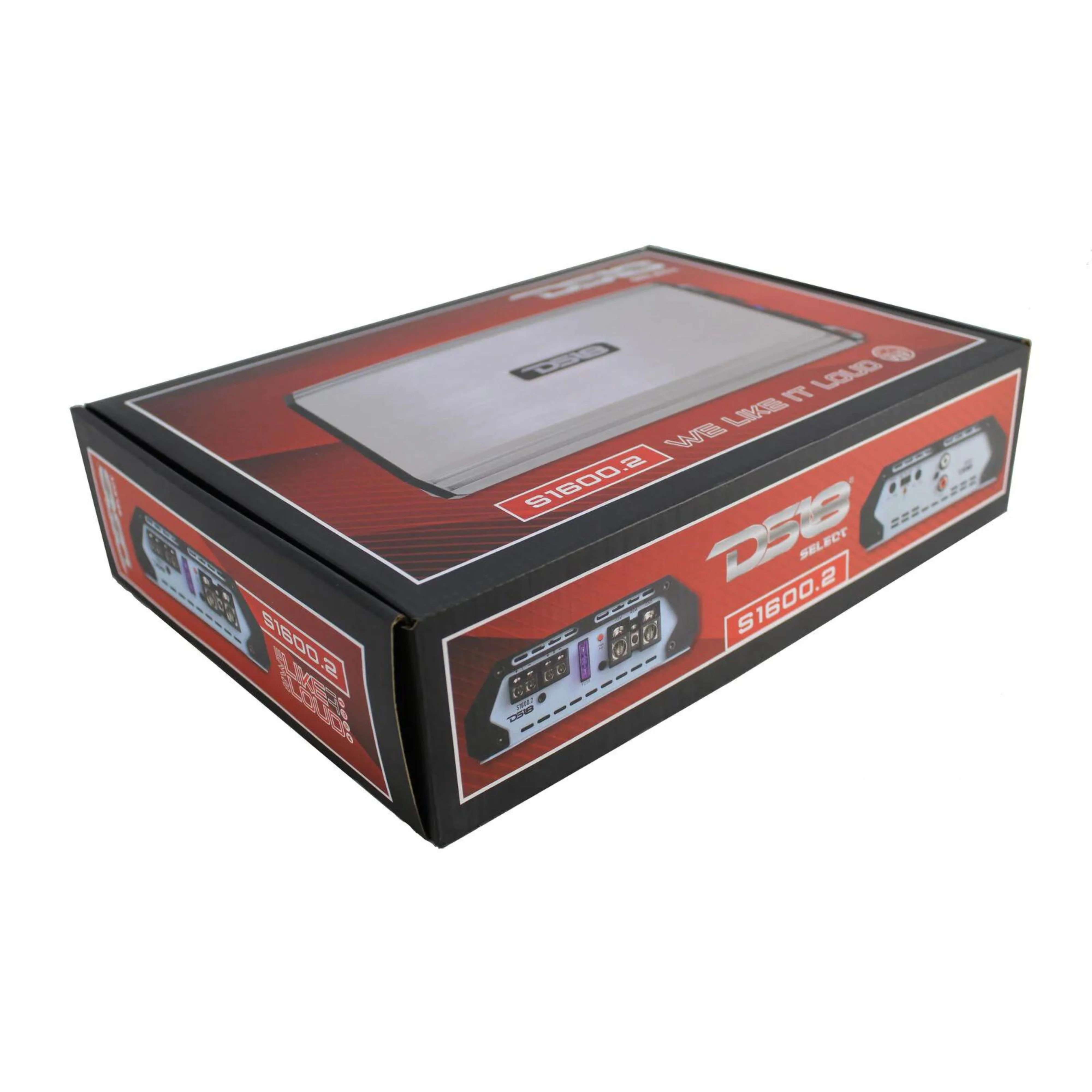 DS18 Car Audio 2 Channel Full Range Amplifier 1600 Watt Class A/B Silver S1600.2 - Image 4