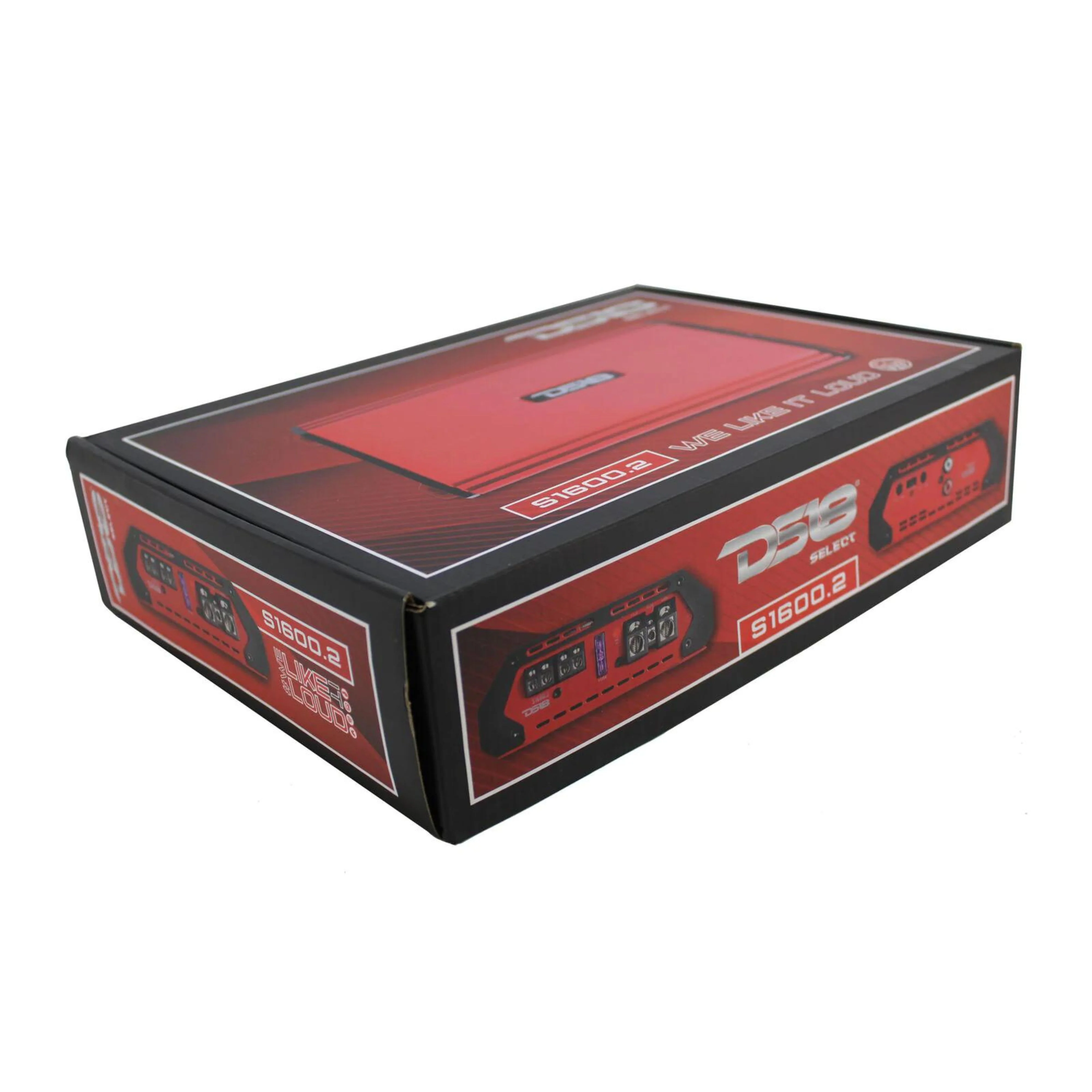 DS18 1600 Watt Amplifier 2 Channel Full Range Class AB Pro Audio-Red S1600.2 - Image 4
