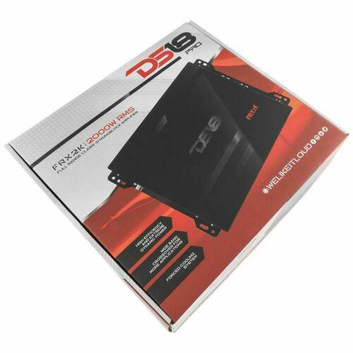 DS18 Full Range Monoblock Amplifier Class D 2000W RMS 1 Ohm /w Bass Knob FRX2K - Image 6
