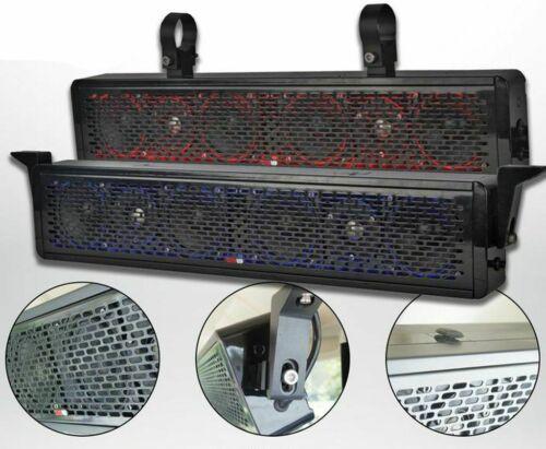 25" 2Way Soundbar Speaker Waterproof 600w Amplifier UTV ATV Golf Cart RGB Lights - Image 2