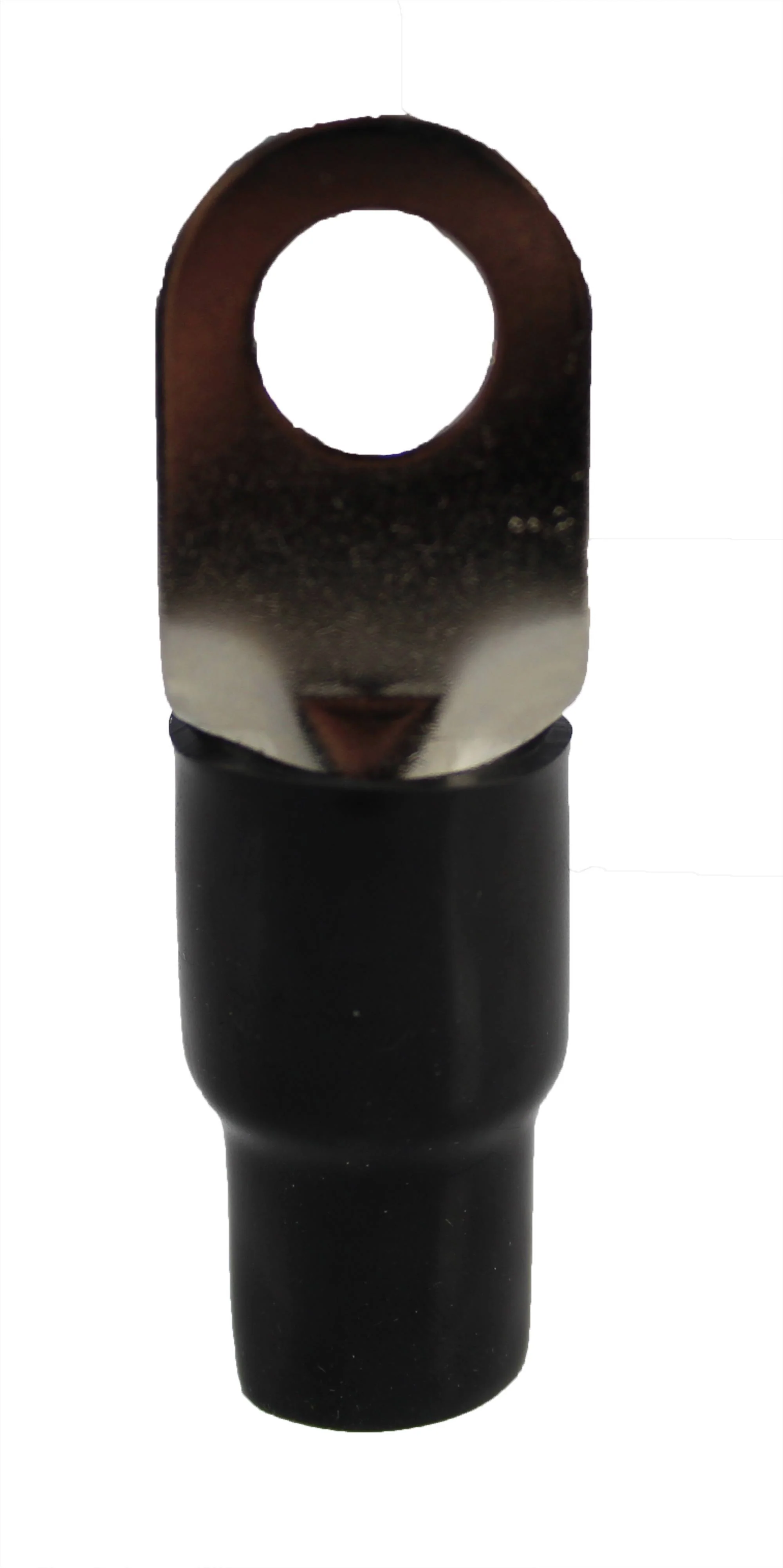 XS Power 50pk, 25 Red + 25 Black 4 AWG 10.5MM Ring Terminals Nickle Plated - Image 4