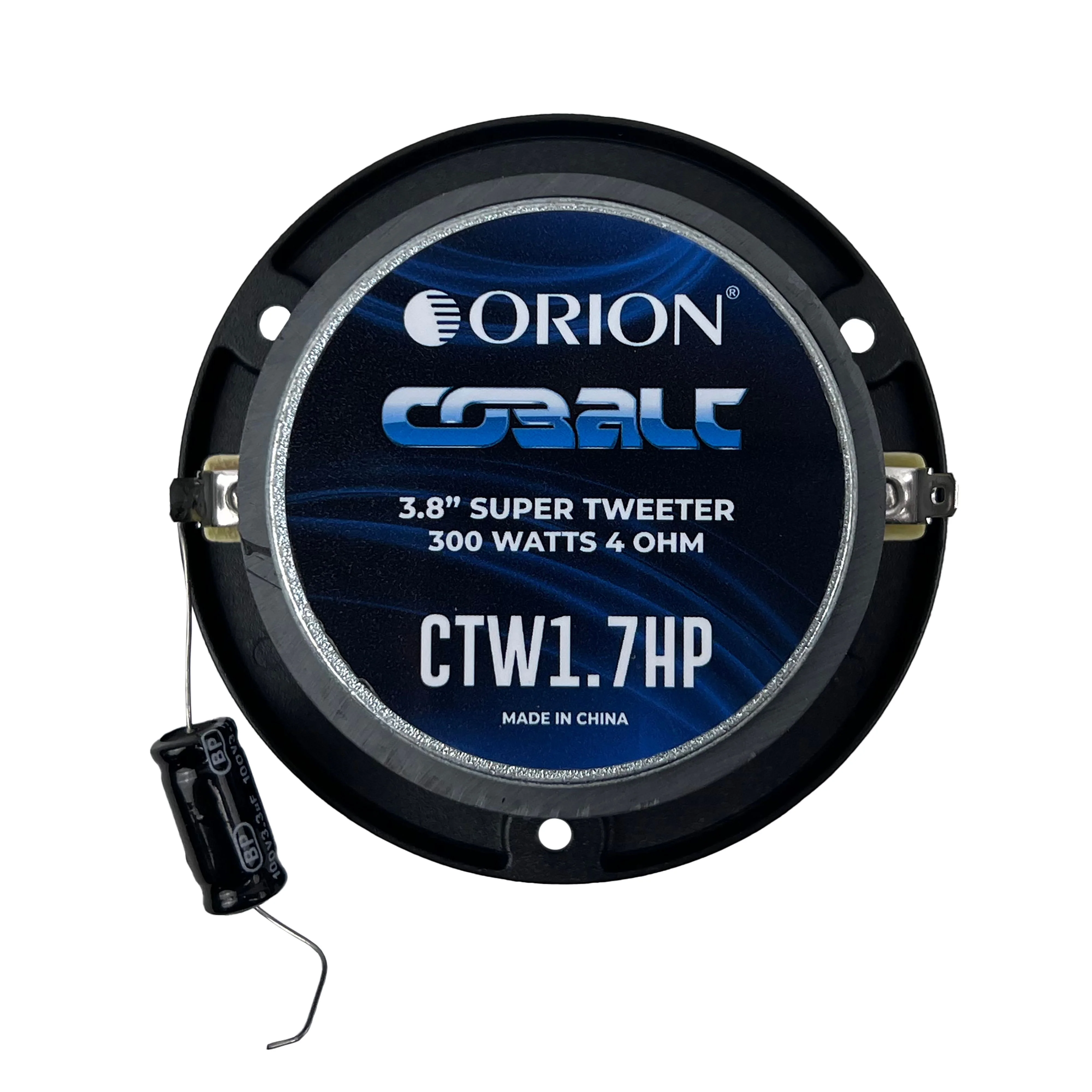 3.8" 4 ohm 75w RMS Ferrite Magnet Aluminum ORION Bullet Tweeter Pair CTW1.7HP - Image 5