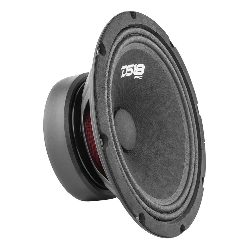 3520W 4x 8" Midrange Speakers + 4x Bullet Tweeters + 1600W 4 Ch Amplifier Combo - Image 3