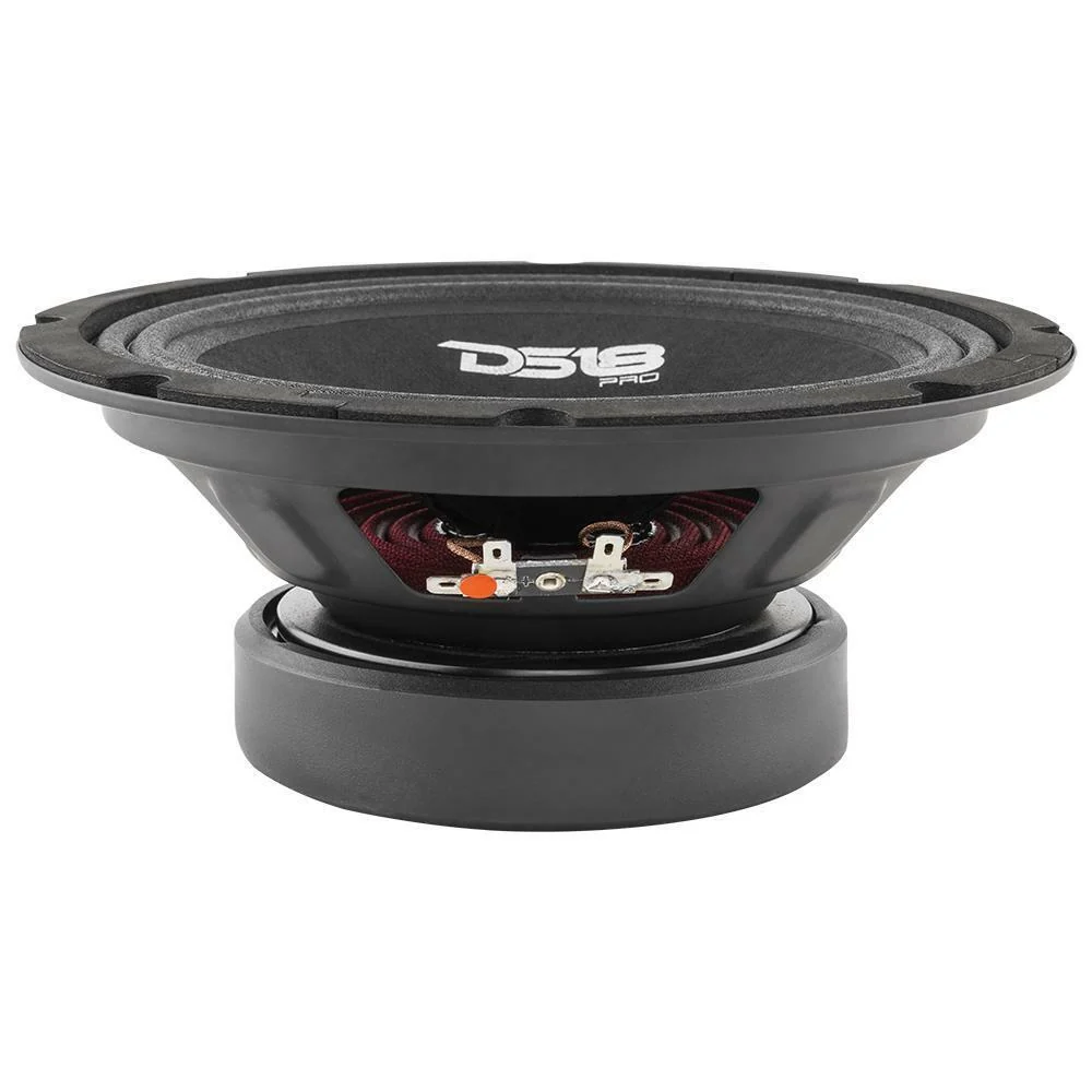 3520W 4x 8" Midrange Speakers + 4x Bullet Tweeters + 1600W 4 Ch Amplifier Combo - Image 4