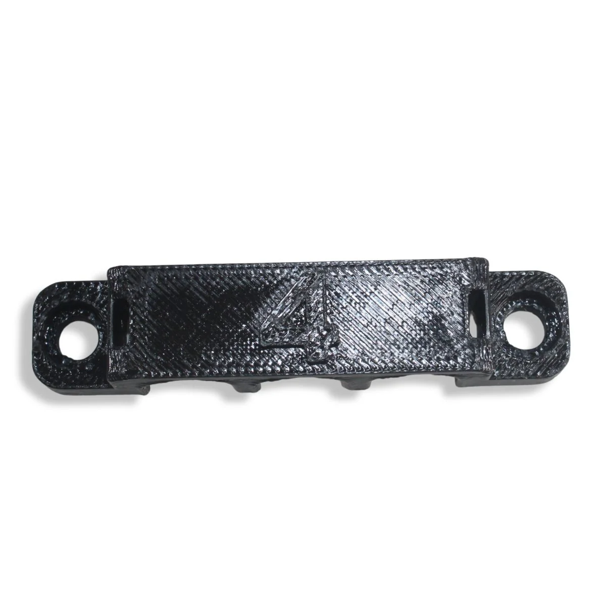 4 Gauge Cable Management Wire Comb Triple Slot Can Use w/ Cable Tie Red/Black - Image 11