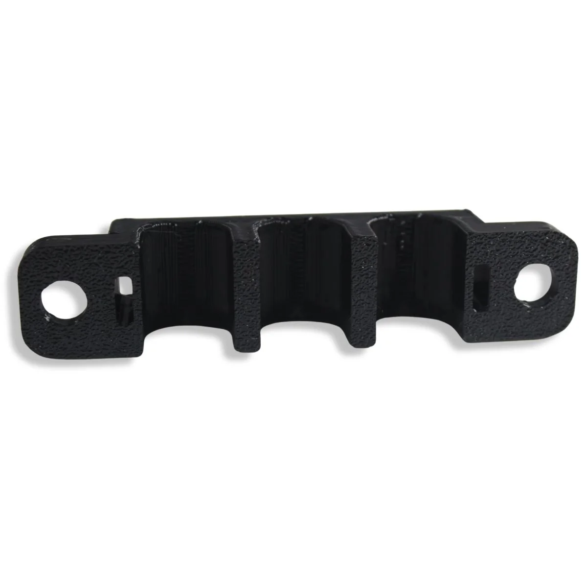 4 Gauge Cable Management Wire Comb Triple Slot Can Use w/ Cable Tie Red/Black - Image 13