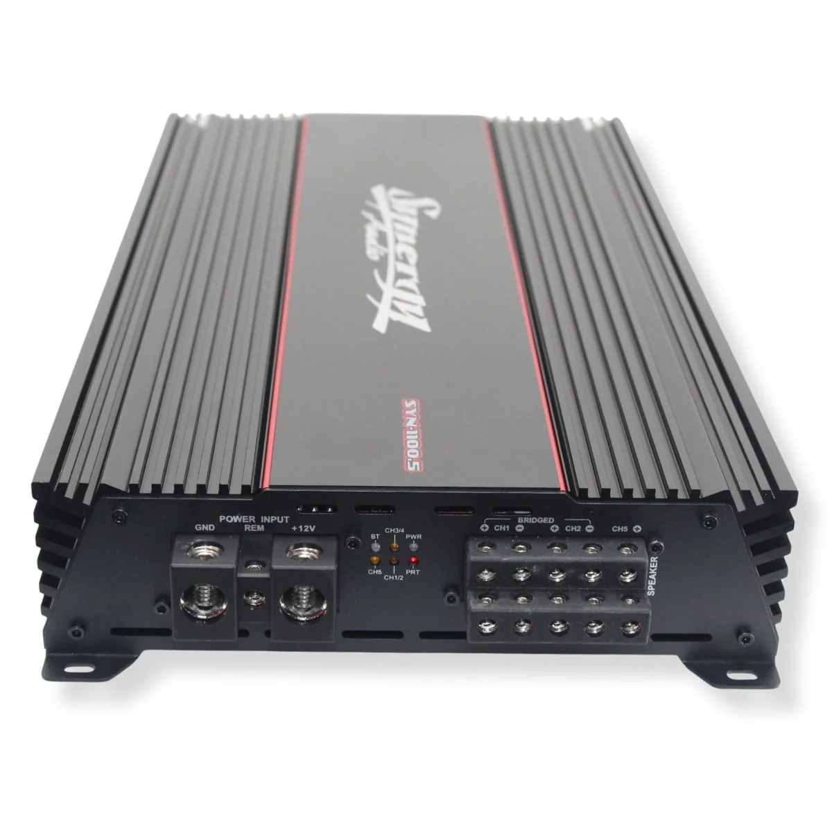Synergy Audio 5 Channel 2400 Watt Full Range Bluetooth Car Amplifier SYN 1100.5D - Image 6