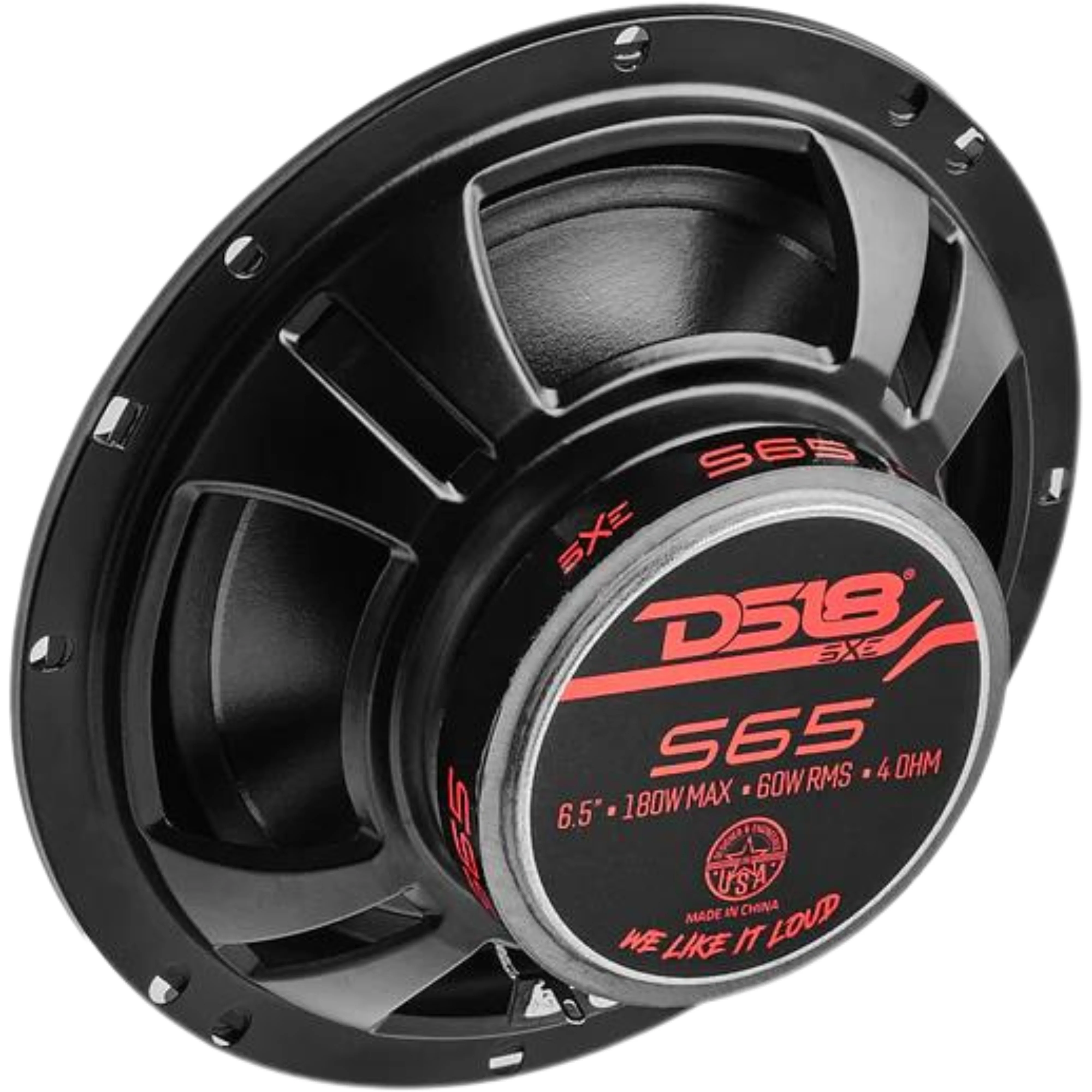 6.5" 60W RMS 4-Ohm 2-Way Coaxial Speaker Pair DS18 SELECT Series / DS-S65 - Image 5
