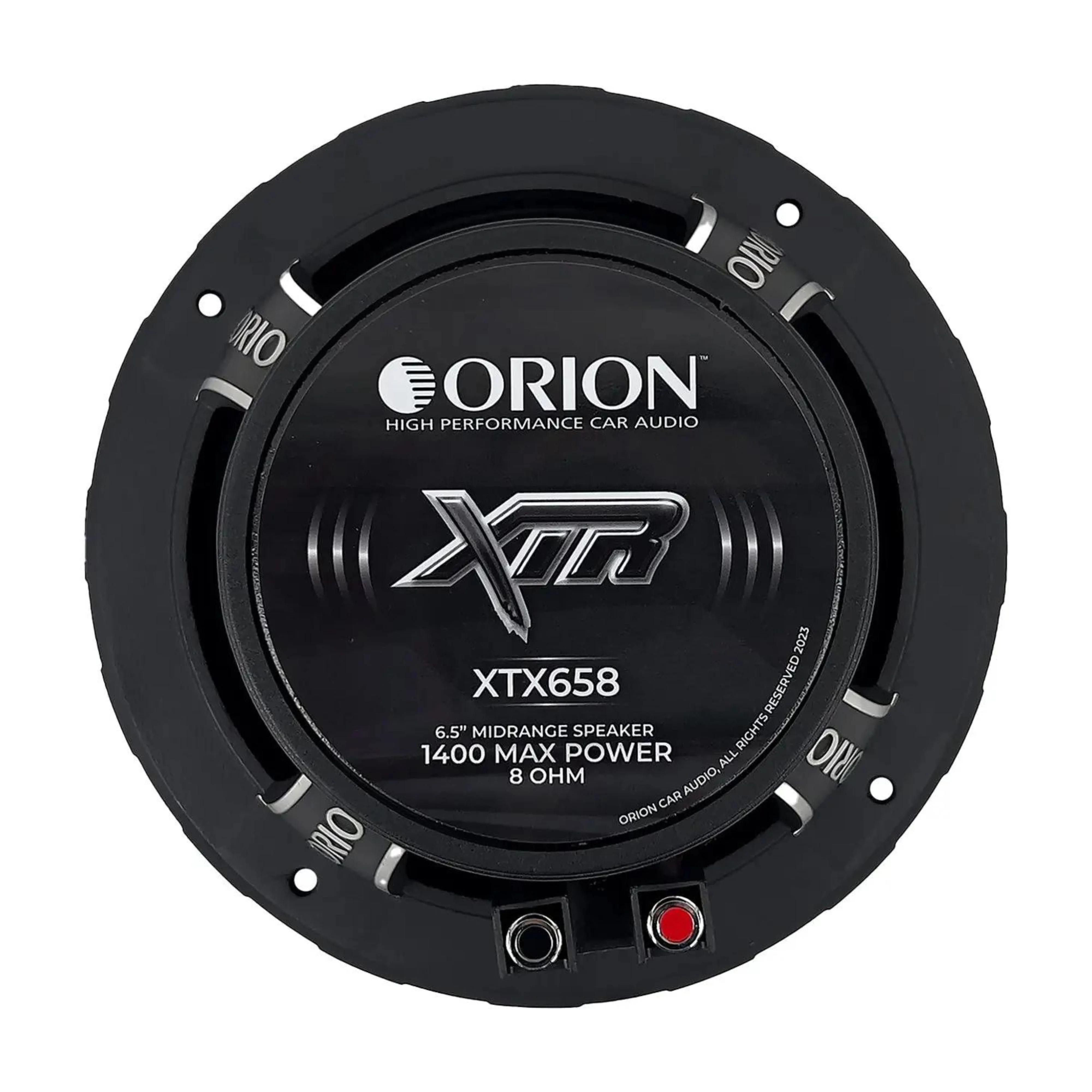 6.5" 8-Ohm 350 Watt RMS Bullet Midrange Car Audio Loudspeakers Pair Orion XTX658 - Image 6