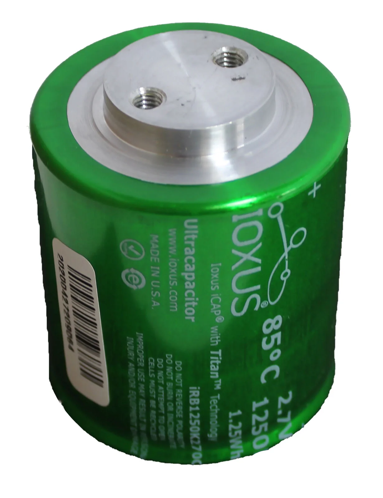 6 XS Power 2.7V 1250F Ultracapacitors + 5 Buss Bars 16.2V 6 Cell Bank DIY Kit - Image 4