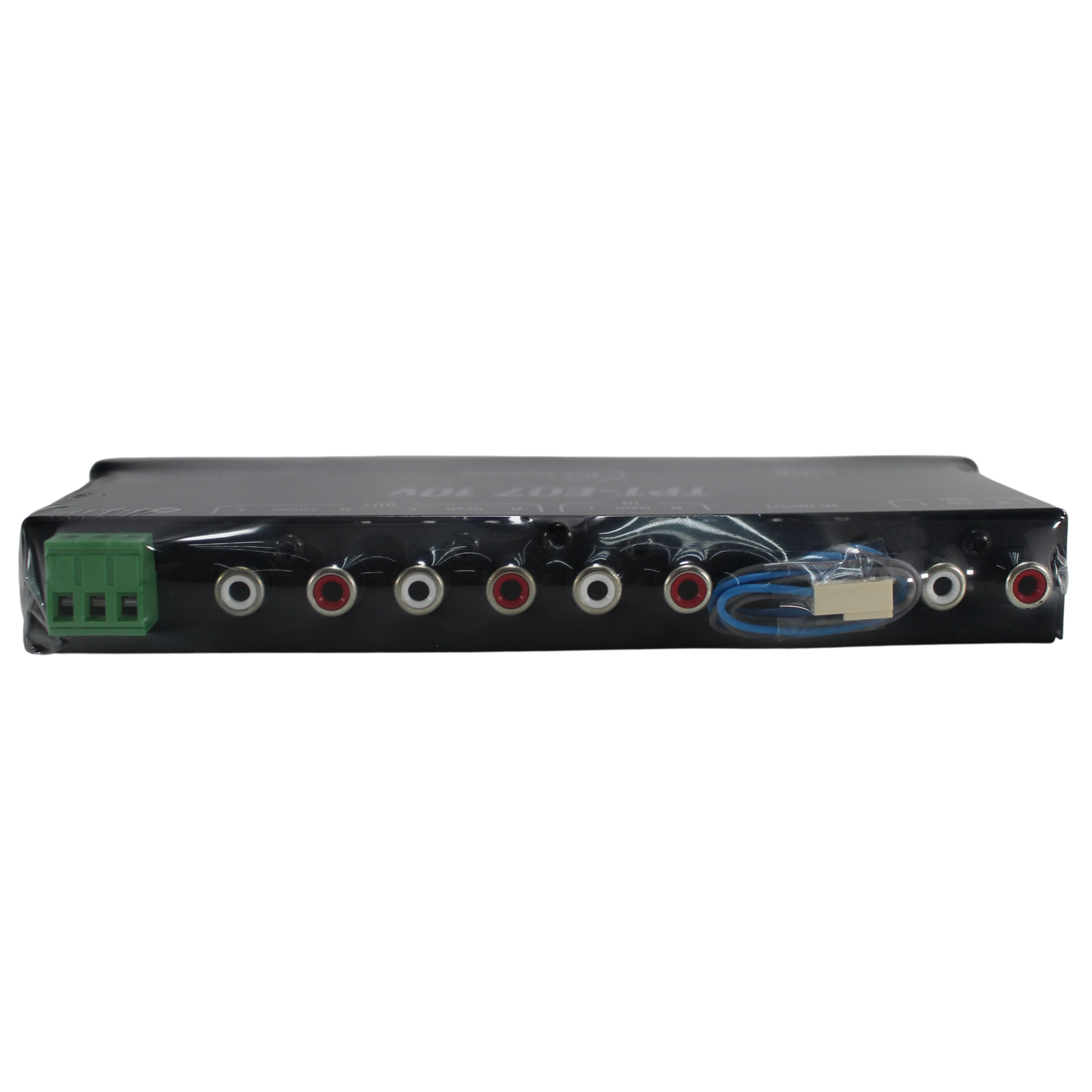 7 Band 1/2 DIN 6-Channel 10-Volt RCA Equalizer Crossover Timpano TPT-EQ7-10V - Image 3