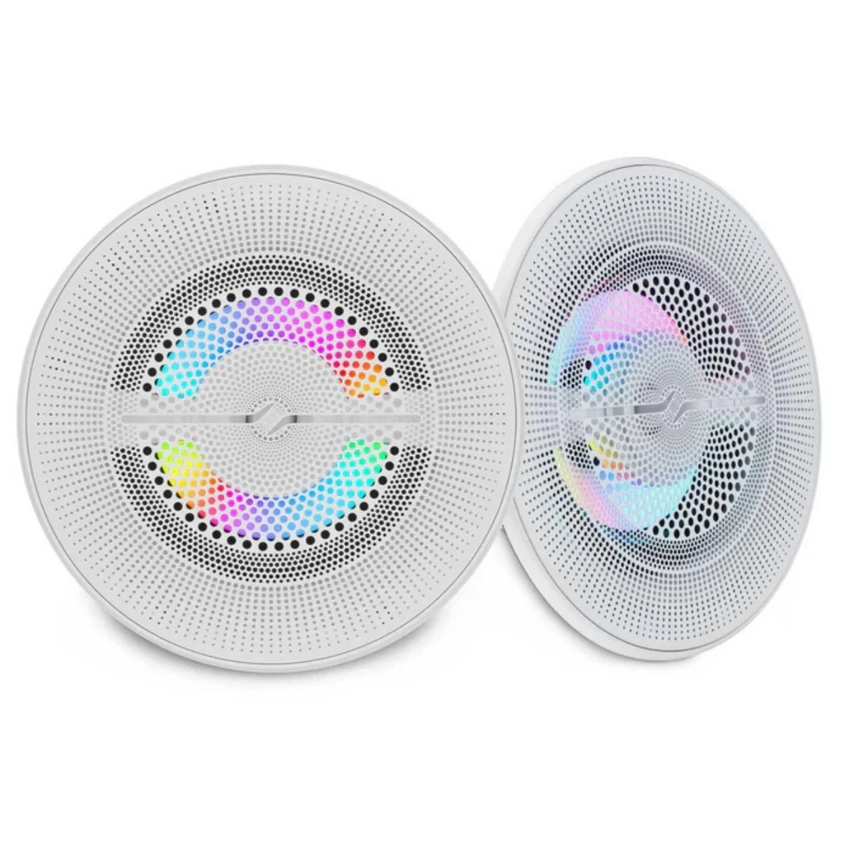 8" 175 W RMS 4-Ohm Marine Coaxial Speakers w Digital LED Ring NXL-LXY8 (Pair) - Image 2