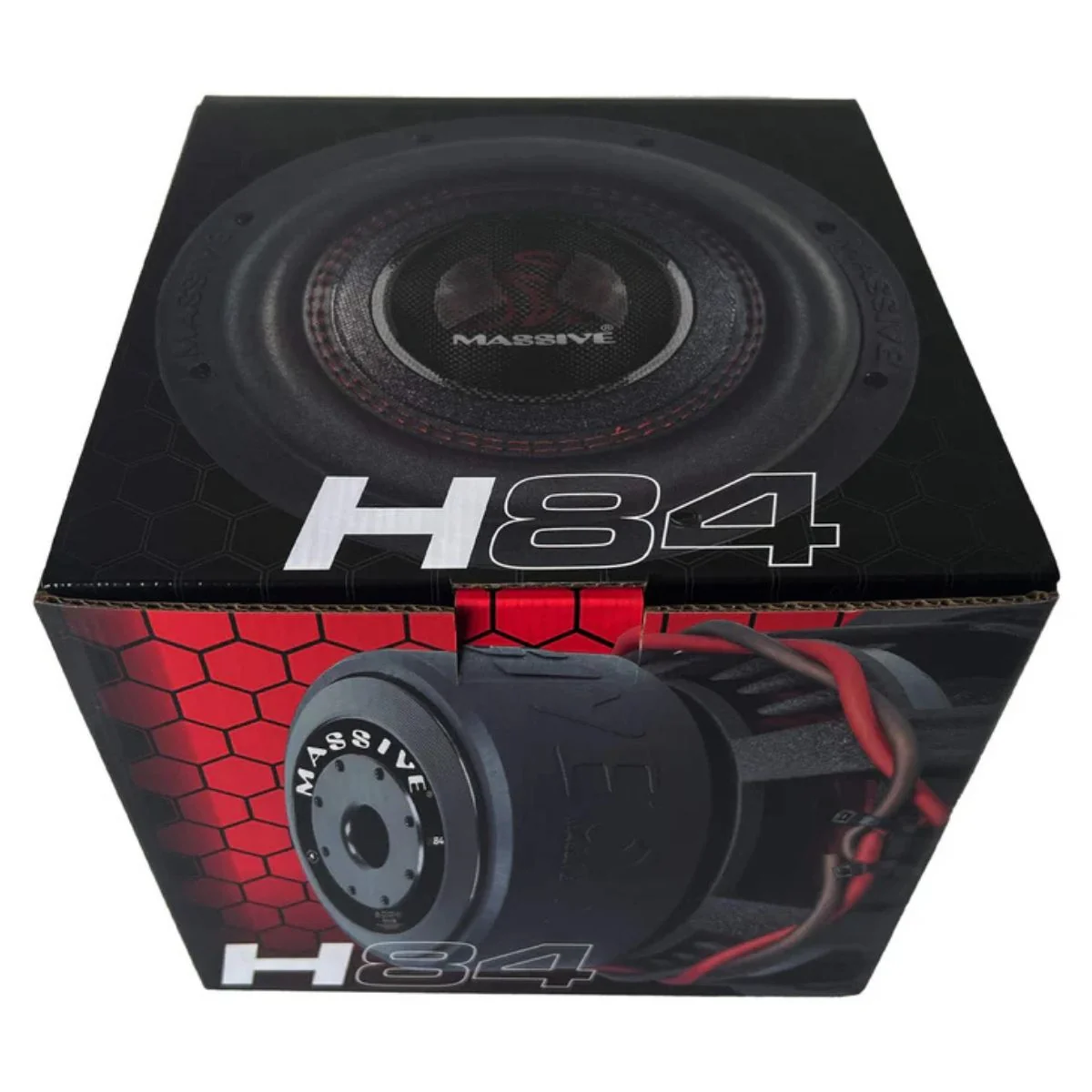 8" 600W RMS Dual 4 Ohm Heavy Duty Car Audio Subwoofer Massive Audio Hippo H84 - Image 5
