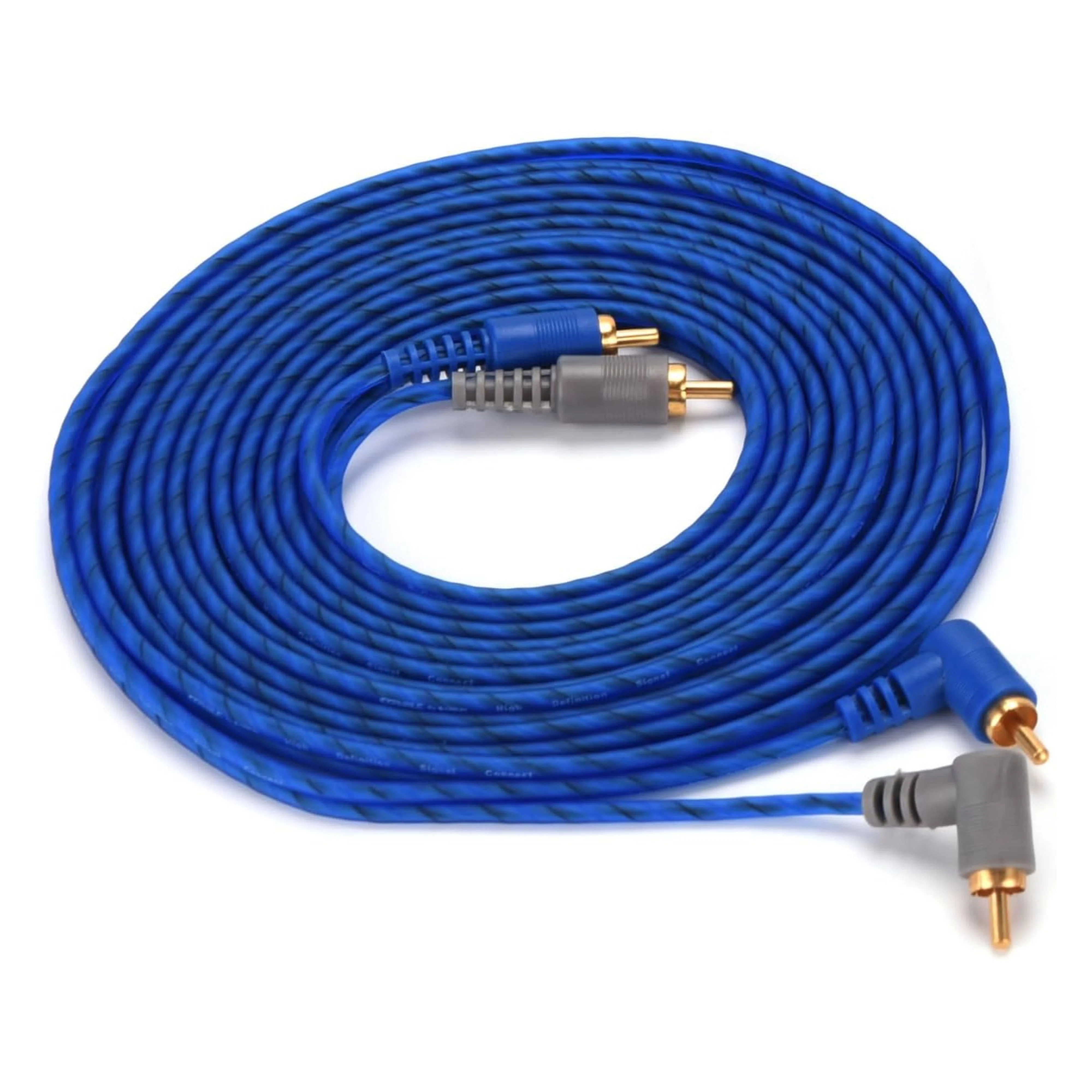8 Gauge Blue CCA Soft Rubber Complete Amplifier Wire Kit Orion Cobalt Series - Image 5