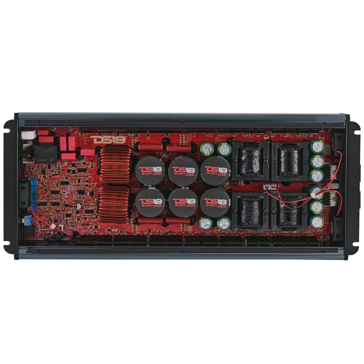 8000W RMS Monoblock Class D Full Range FRP Compact Car Audio Amplifier DS18 - Image 4