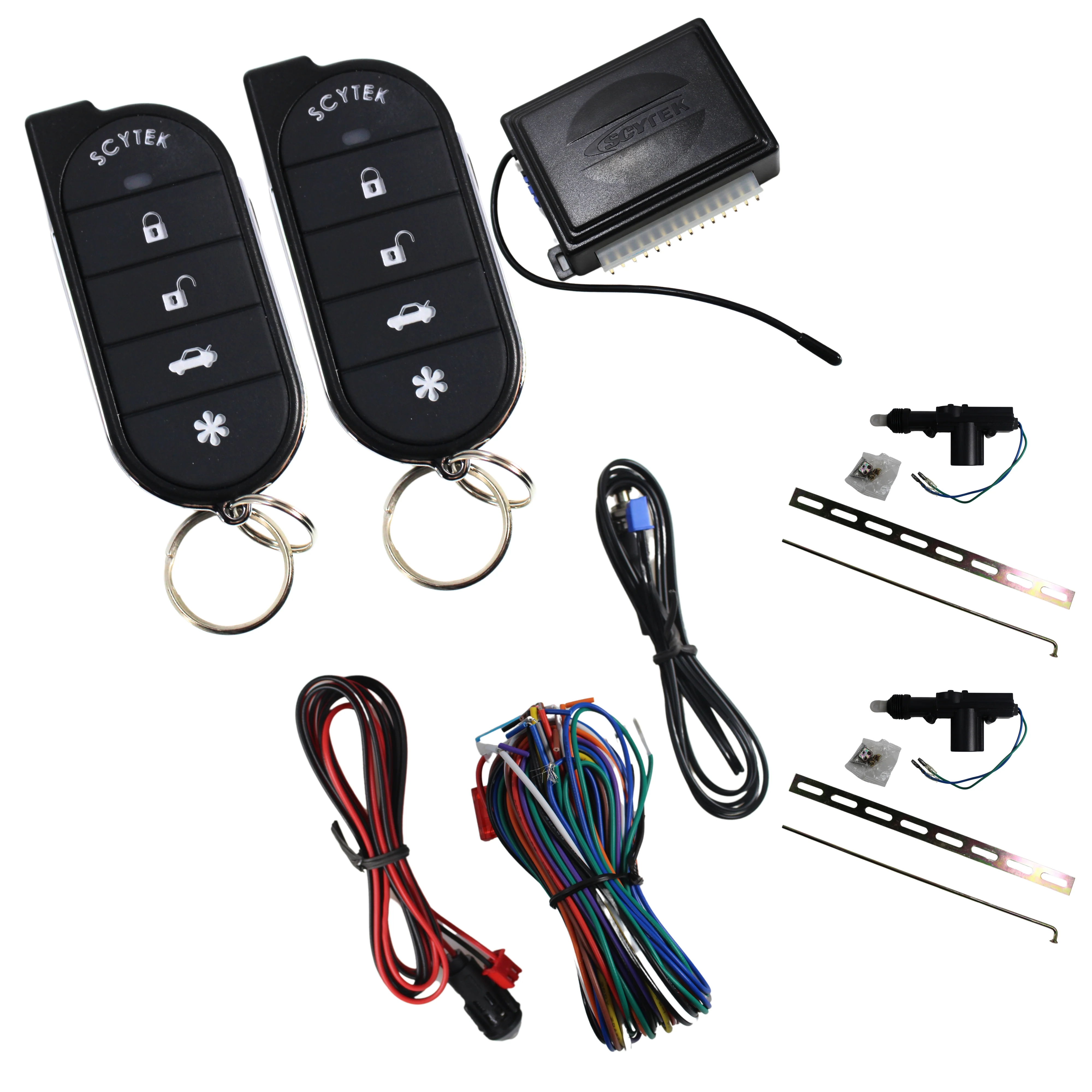 A15 Advanced Keyless Entry System with 2 Remote Key Fob Controls - Secure Access.