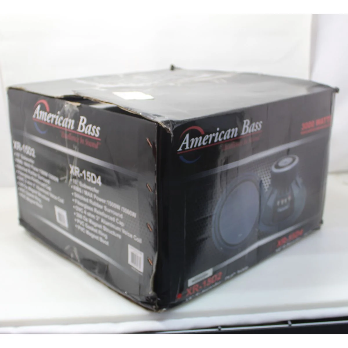 American Bass 15" 3000 W Black Subwoofer Dual 2 Ohm Voice Coil XR 15D2 OPEN BOX - Image 7