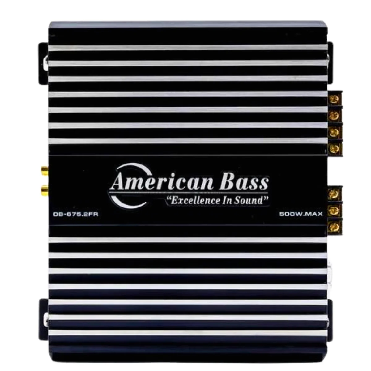 American Bass 2 Channel 500 Watt 2-Ohm 20Hz-190Hz Frequency Amplifier DB-675.2