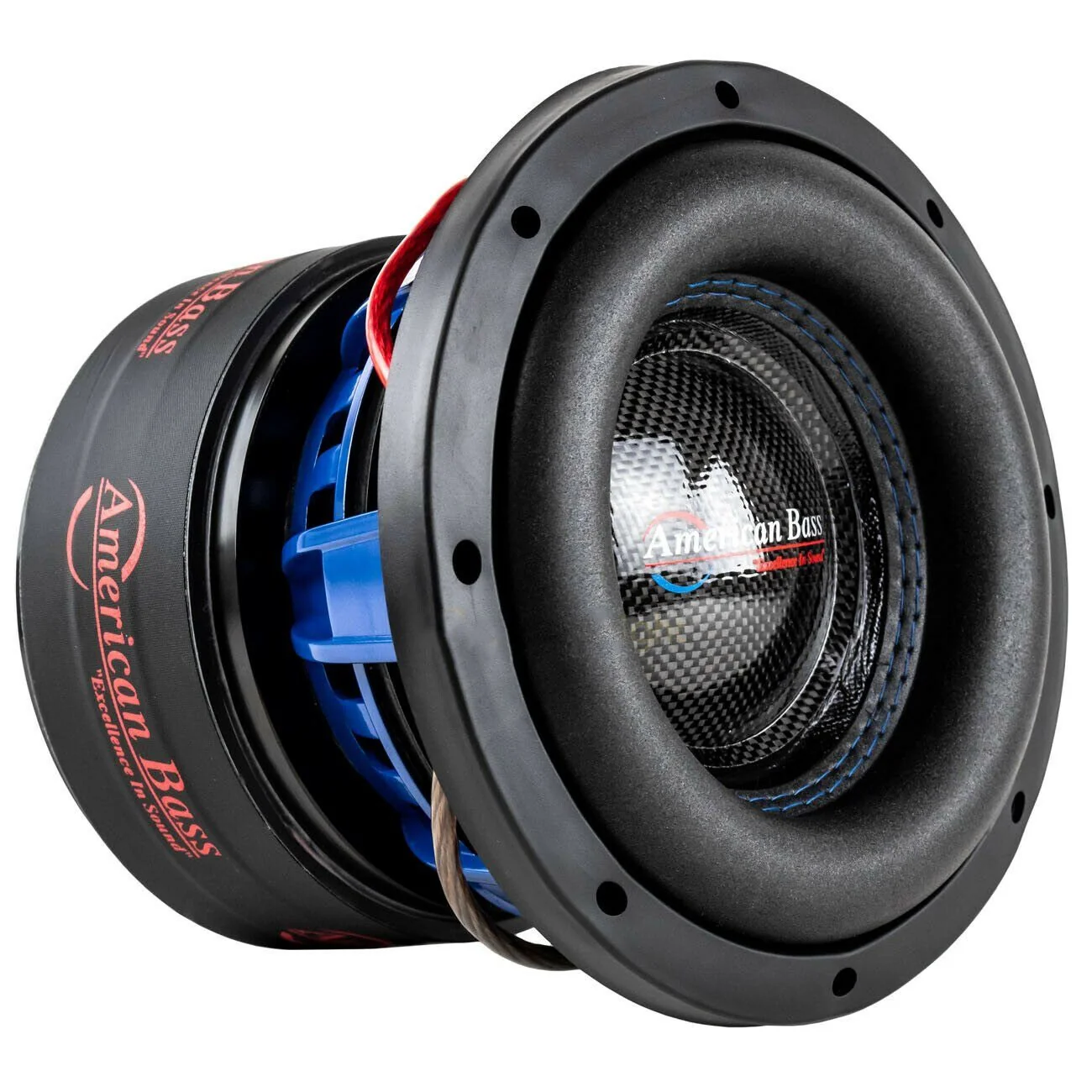 American Bass HD Series 8" 400W RMS 2-Ohm DVC Subwoofer / HD-8-D2