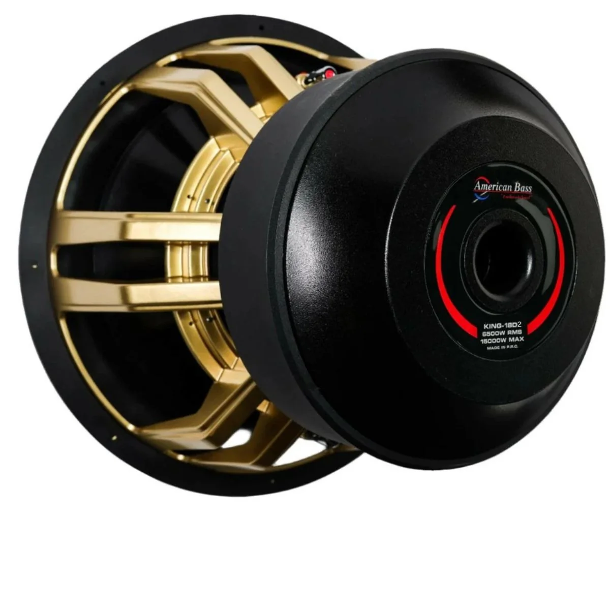 18" Dual 2-Ohm 6500 Watt RMS KING American Bass Car Audio Subwoofer KING-1822 - Image 6
