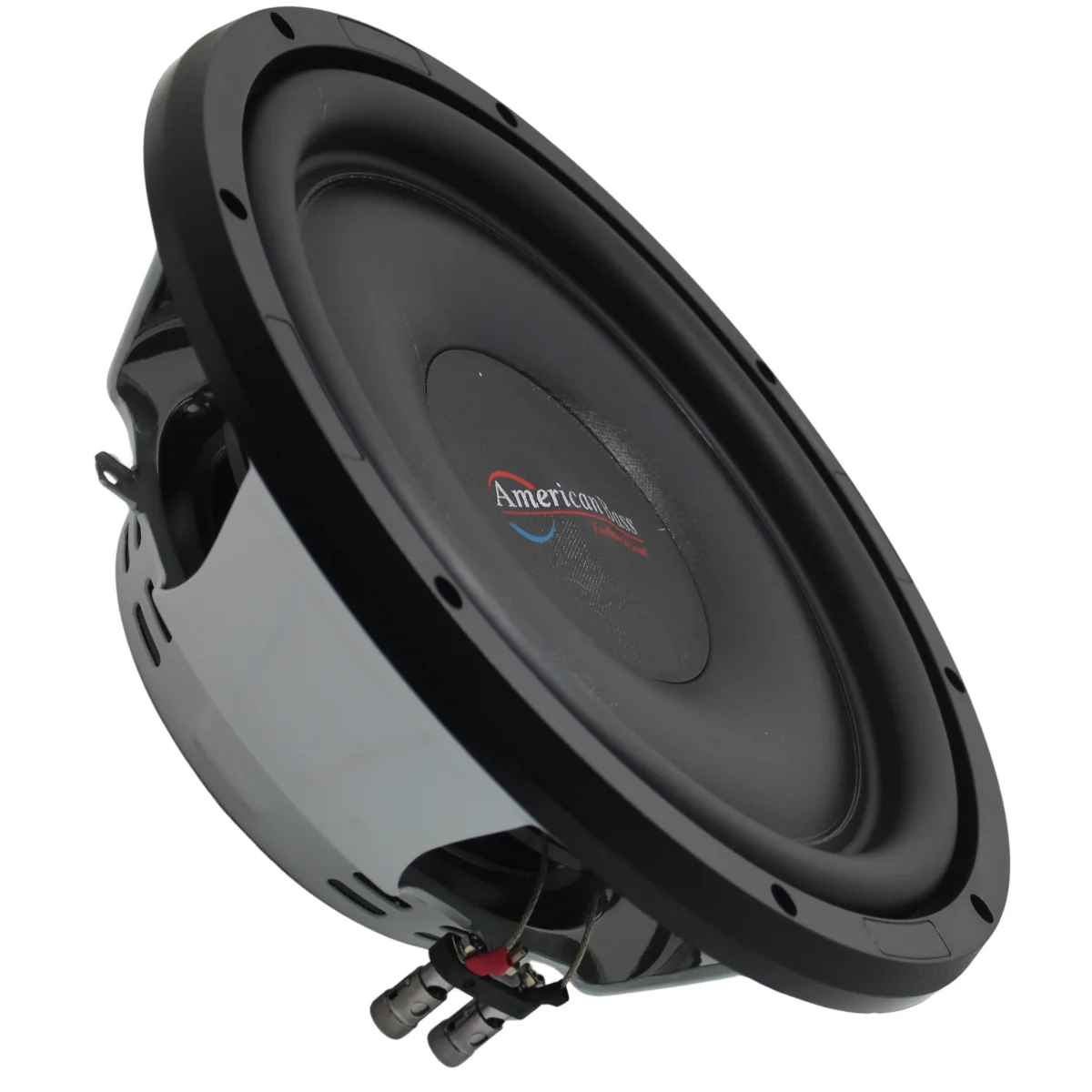 American 12" 600 Watt RMS 4-Ohm DVC Shallow Subwoofer Bass Titanium 1244