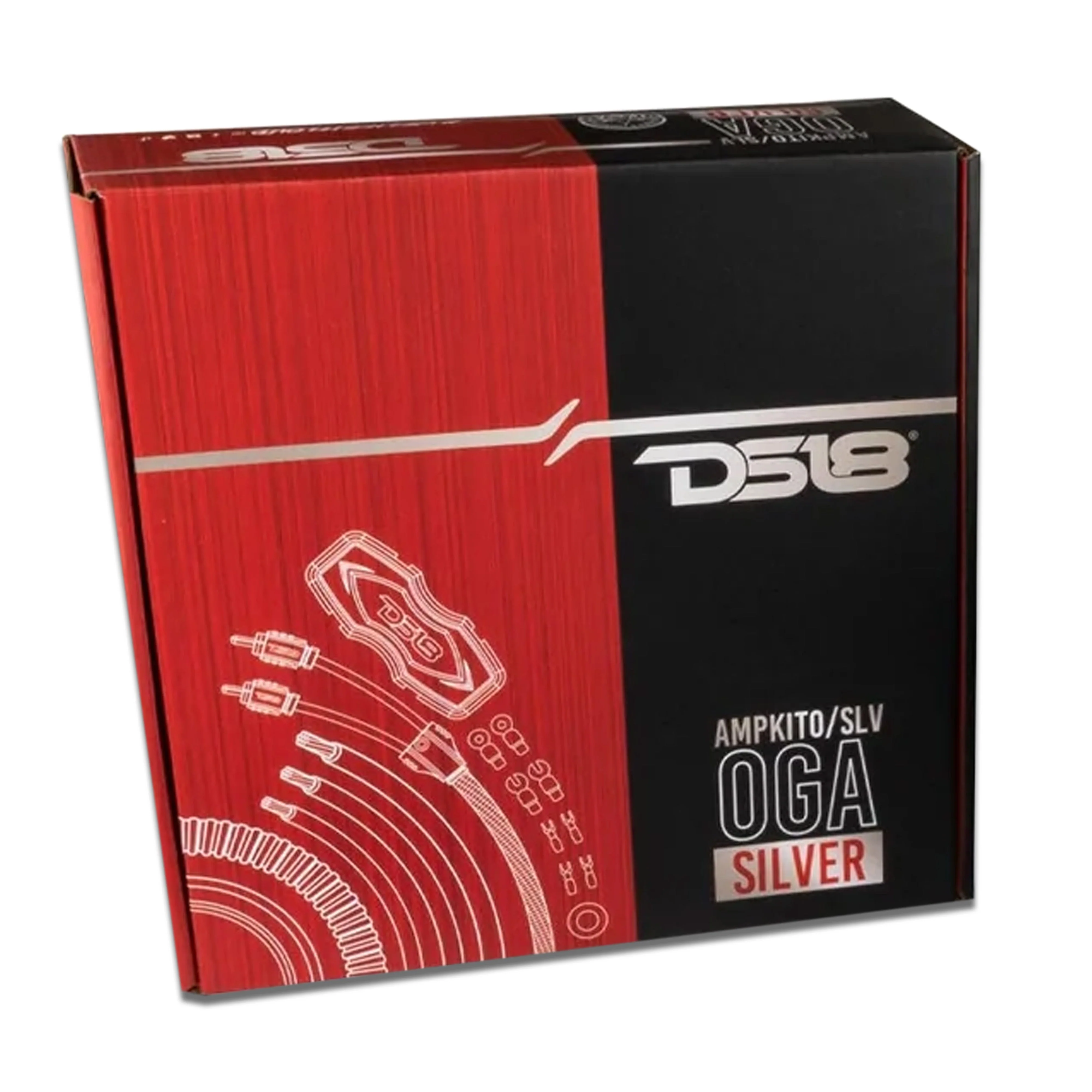 DS18 0 GA CCA Complete Amplifier Wiring Kit w/ANL Fuse Holder & Fuse - Image 5