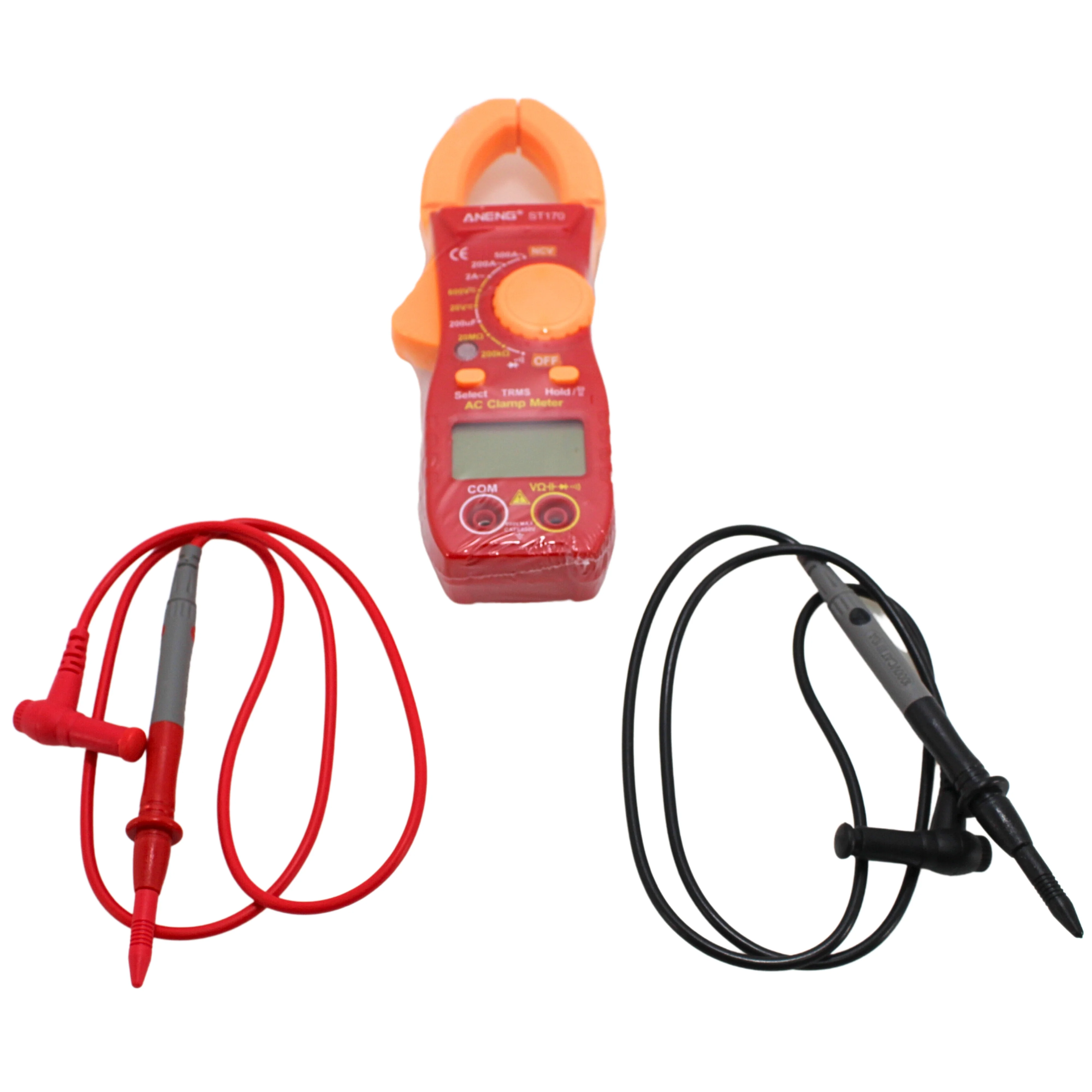 Aneng Digital AC/DC Voltage High Precision Non-Contact Clamp Multimeter ST170 - Image 2