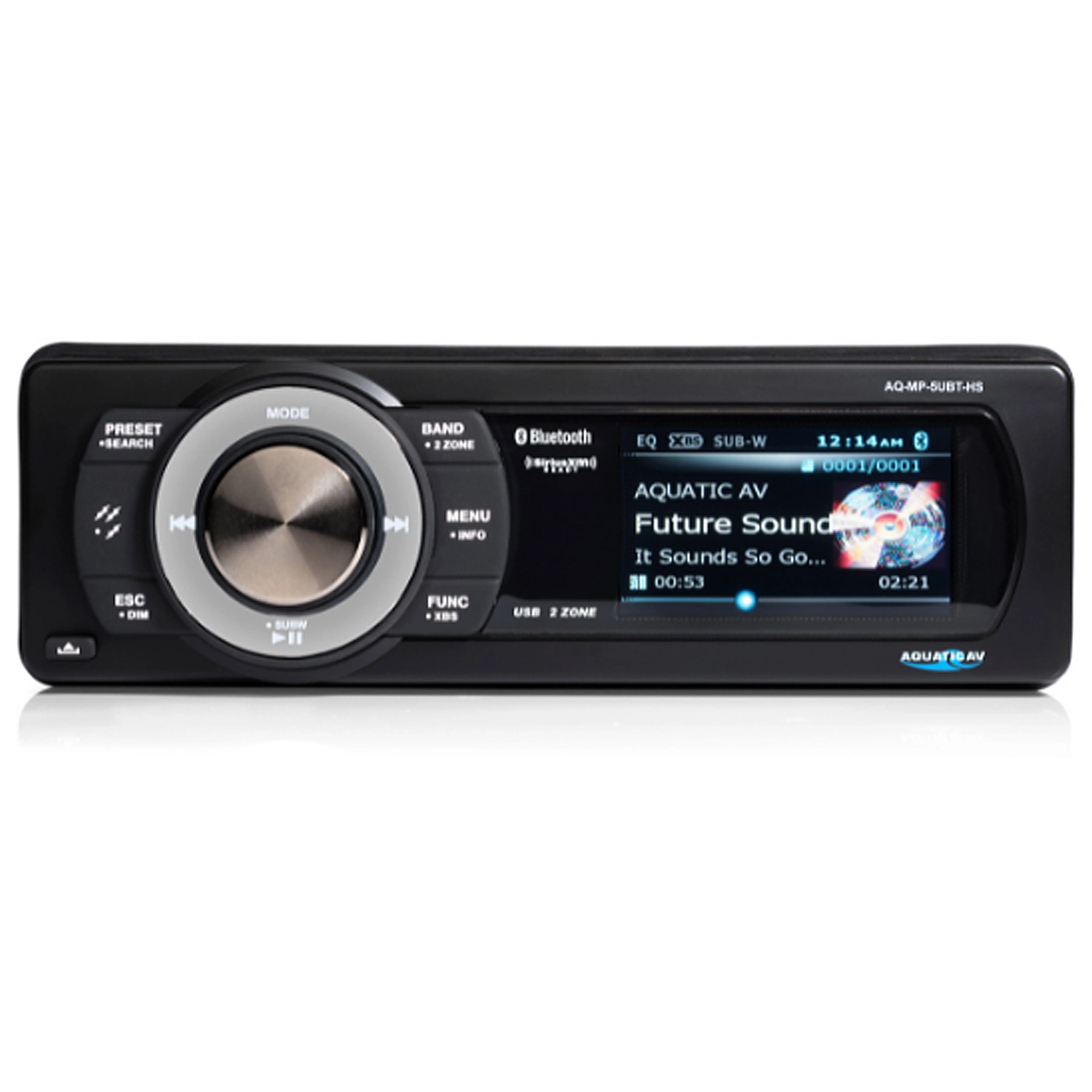 Aquatic Harley Motorcycle Single Din Bluetooth Radio /w Free DS18 6 Speakers - Image 3