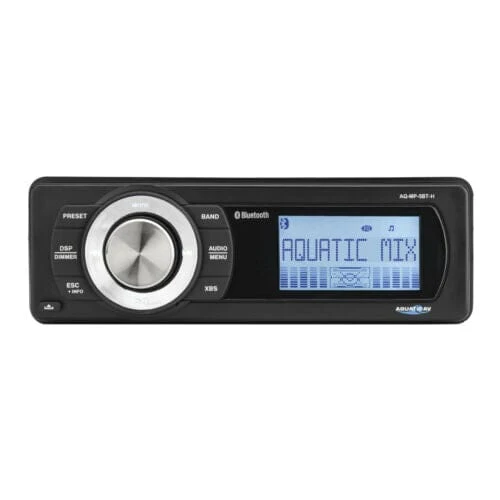 Aquatic Harley Motorcycle Single Din Bluetooth Stereo /w Free DS18 6X9 Speakers - Image 2