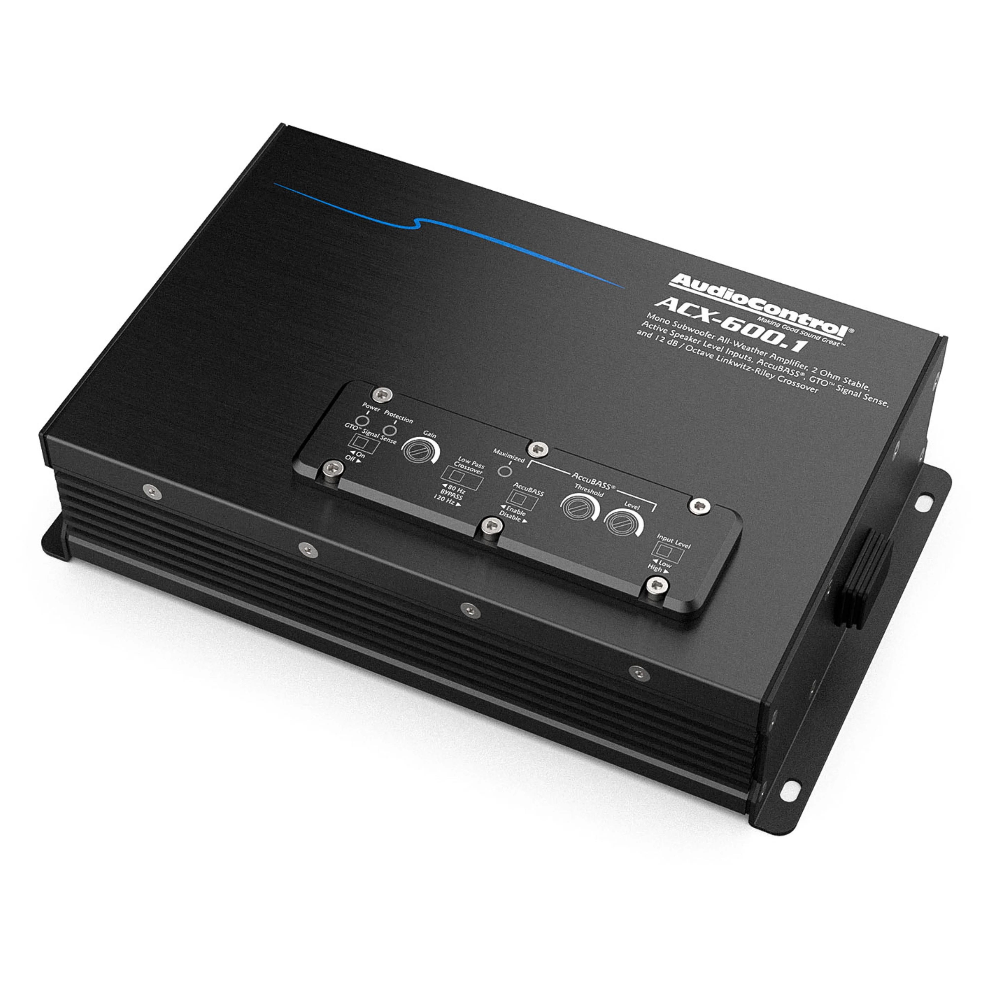 Audio Control Marine All-Weather Monoblock 600W Peak 2 Ohm Amplifier ACX-600.1 - Image 4