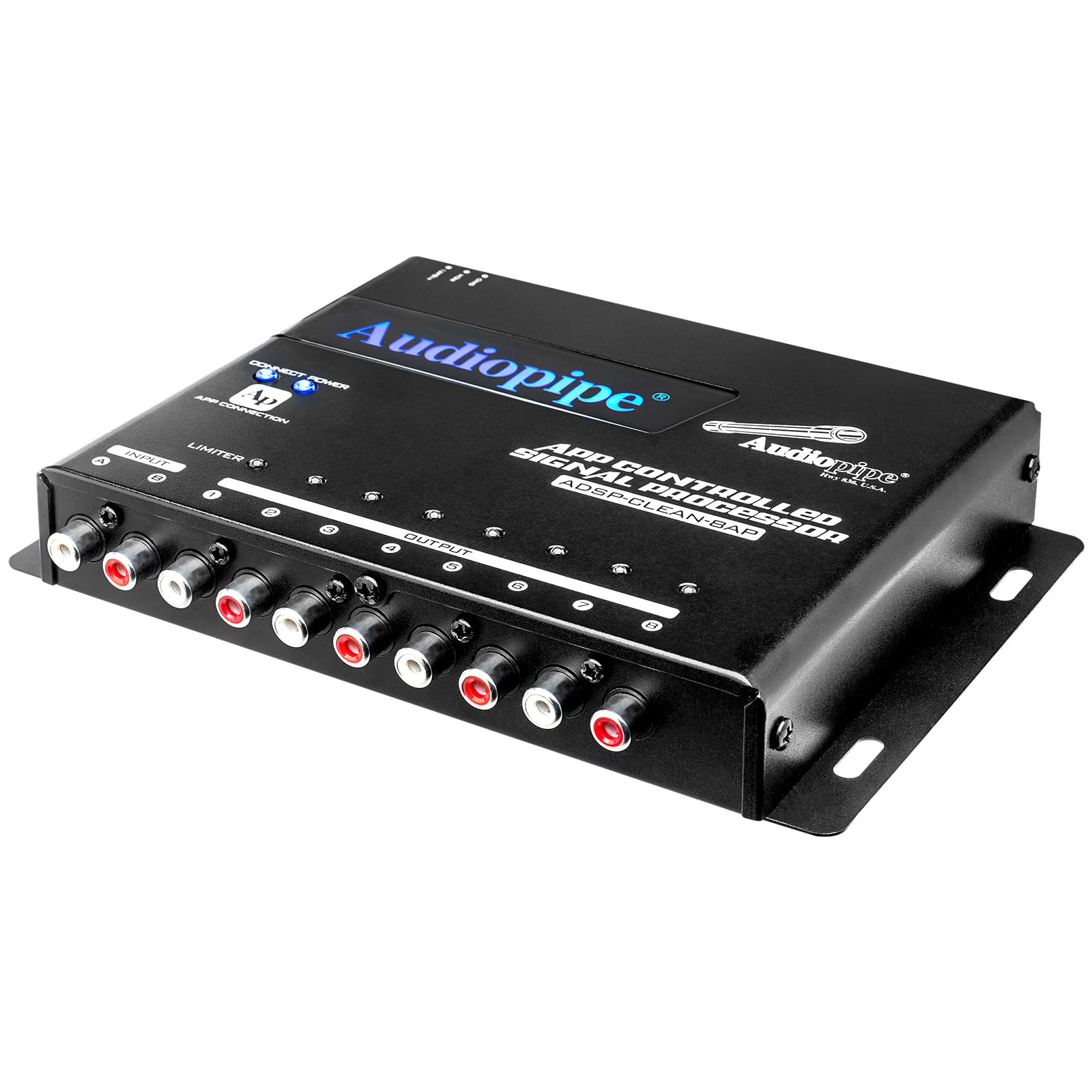 12 Band Bluetooth App Controlled 32-Bit Signal Processor 1 IN / 4 OUT DSP - Image 2