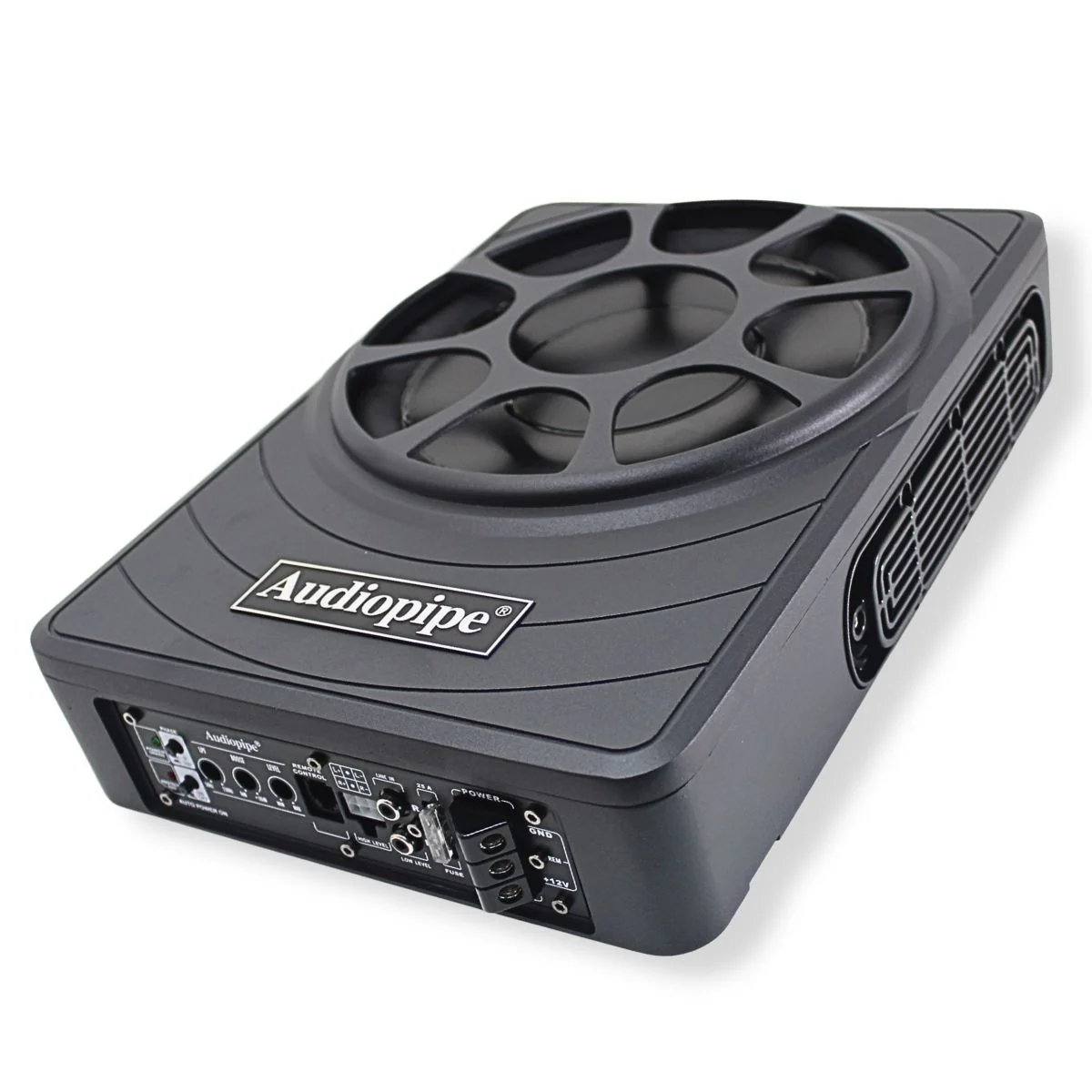 Audiopipe 10" Low Profile Amplified Subwoofer 250W RMS w/ Bass Knob APLP-1030 - Image 4
