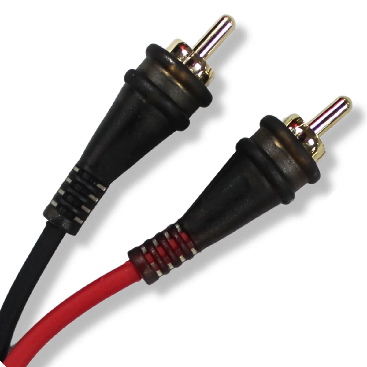 Audiopipe high-performance 6" Frosted Female to Dual Male RCA Y-Cable AMFV-YF-2M - Image 5