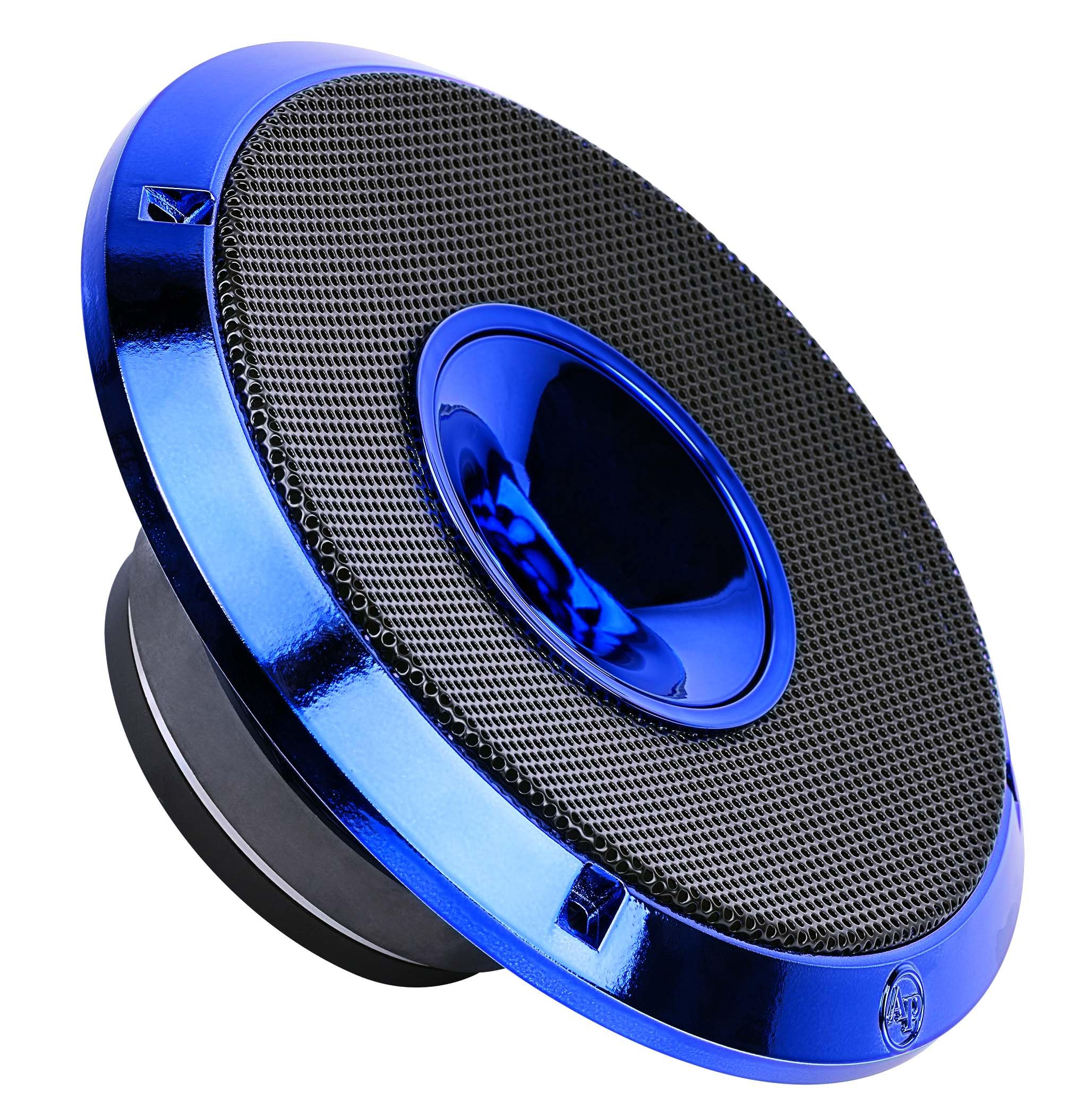 Audiopipe 8" 200W RMS 4 Ohm Blue Eye Candy Compression Horn Midrange Coaxspeaker