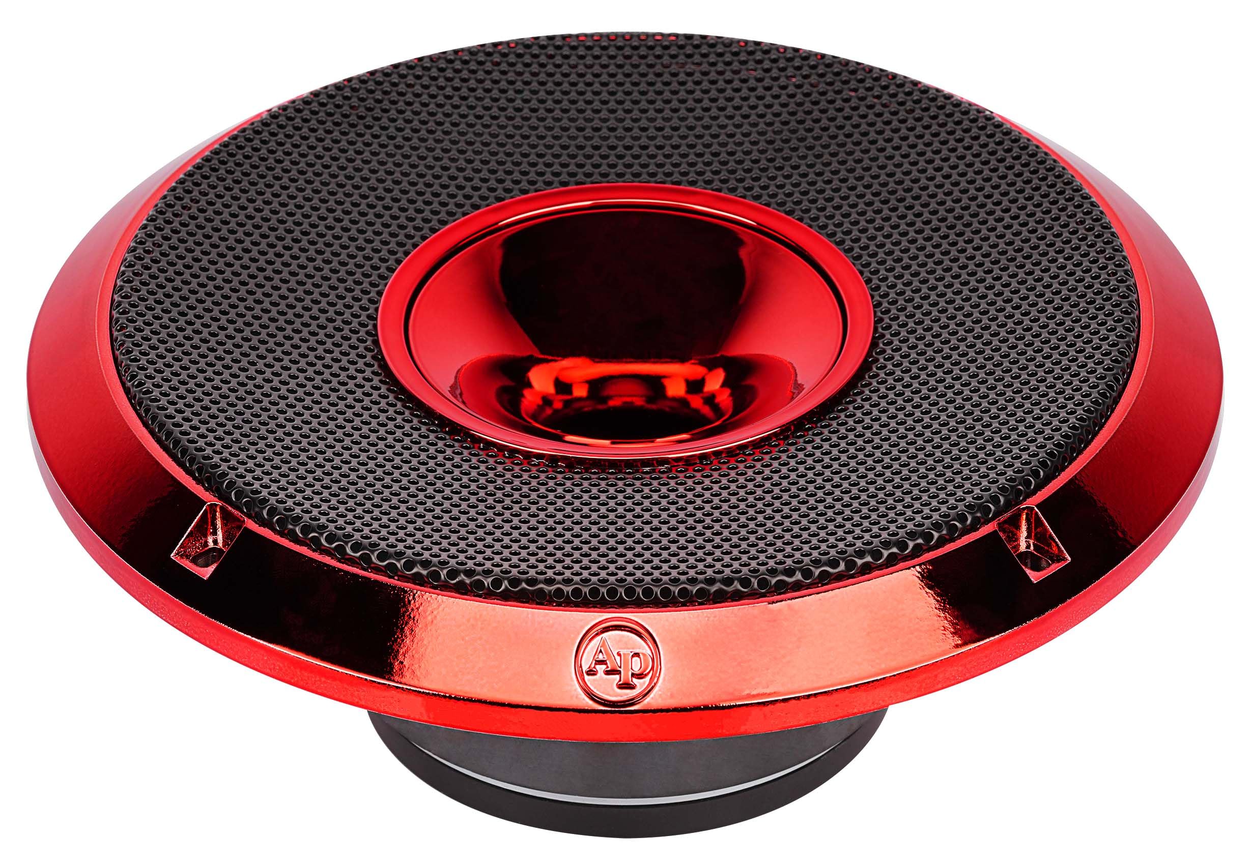 Audiopipe 8" 200W RMS 4 Ohm Red Eye Candy Compression Horn Midrange Coax Speaker - Image 2