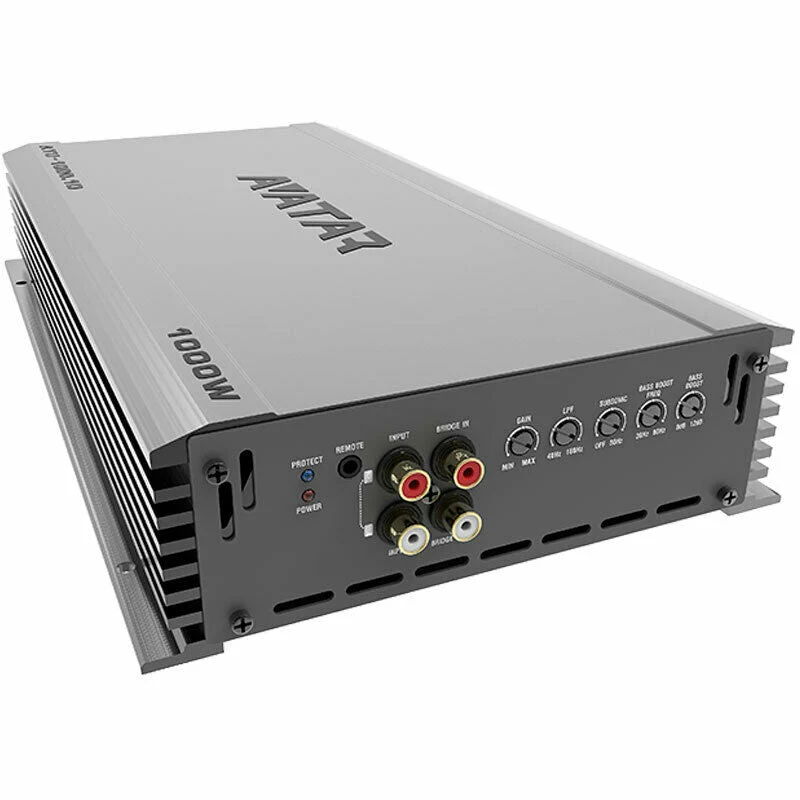 Avatar ATU-1000.1D Monoblock Class D 1000 Watt Amplifier Tsunami Series